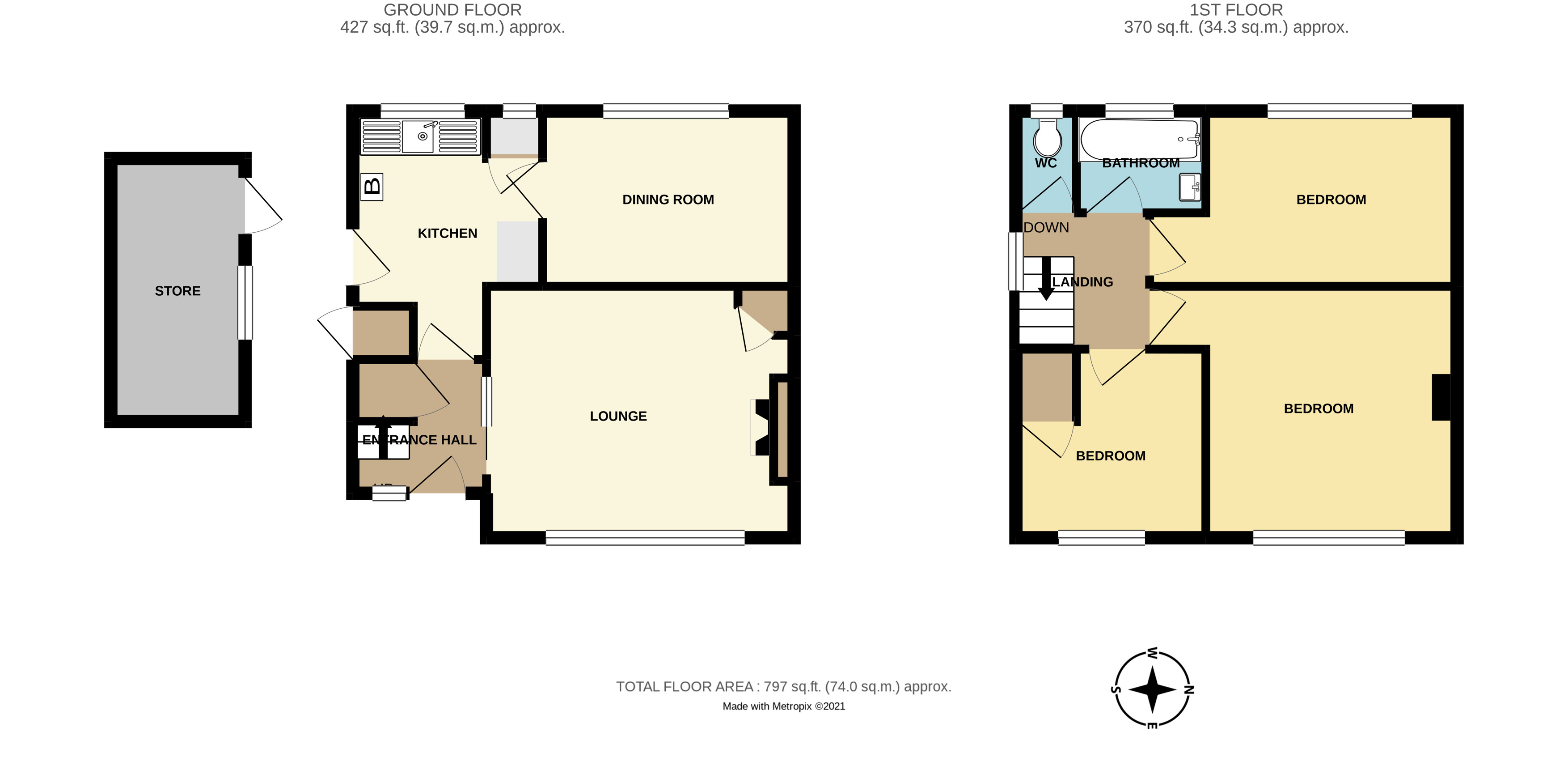 Grenville Avenue, Torquay TQ2, 3 bedroom end terrace house for sale
