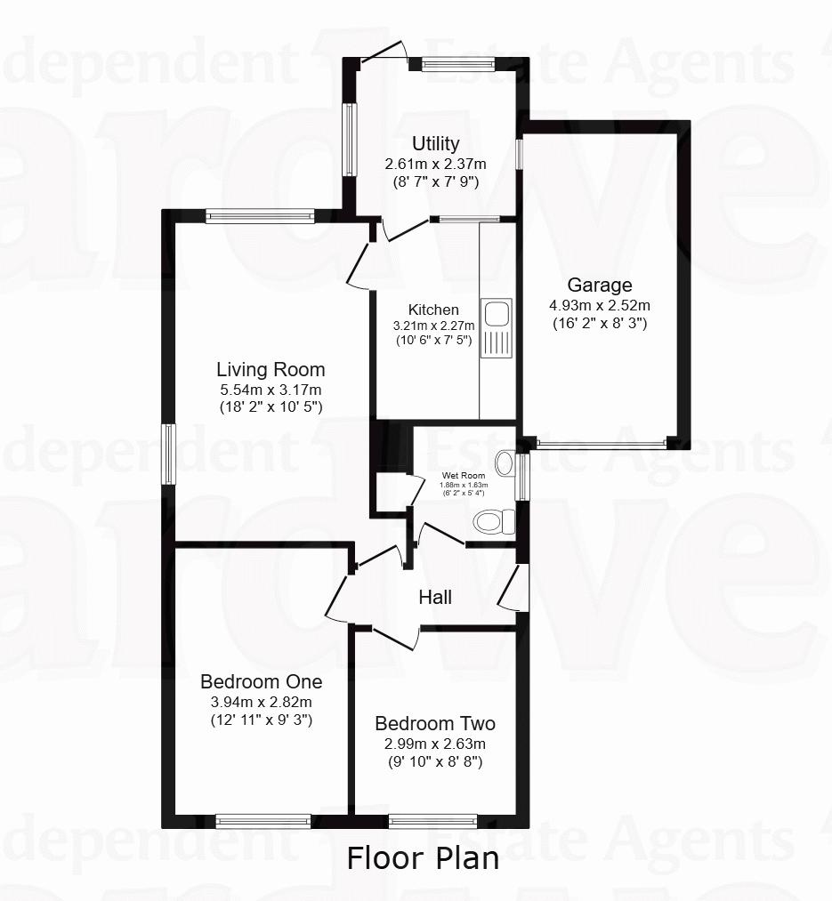 4, New Briggs Fold, Bolton floorplan