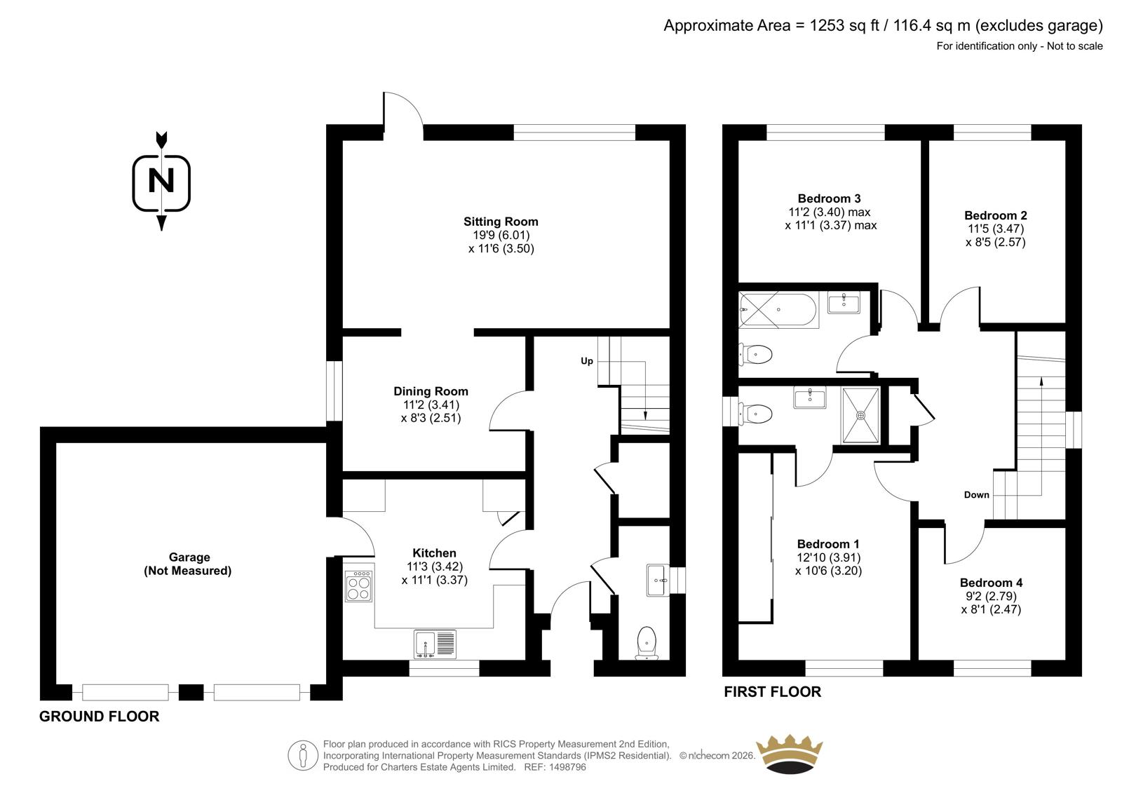67, Downlands Way, Winchester floorplan