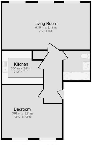 Flat 11, Dorcas Court, Camberley floorplan