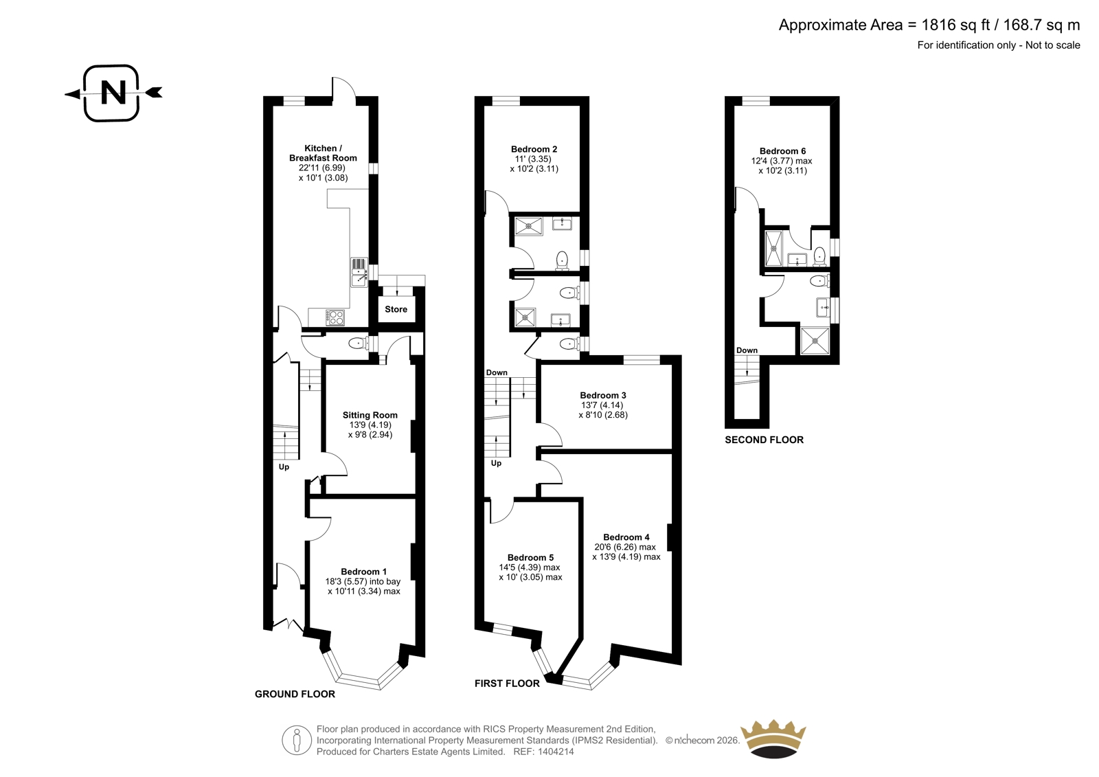 86, Waverley Road, Hampshire floorplan