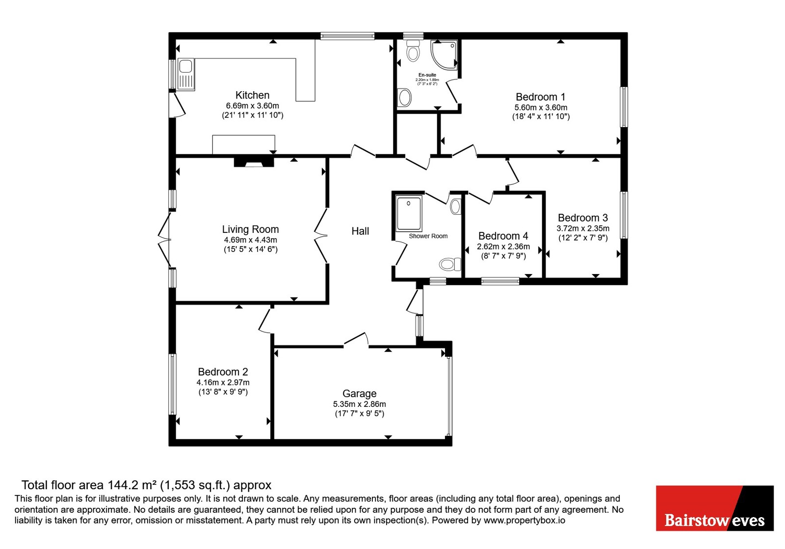 10, The Drive, Essex floorplan