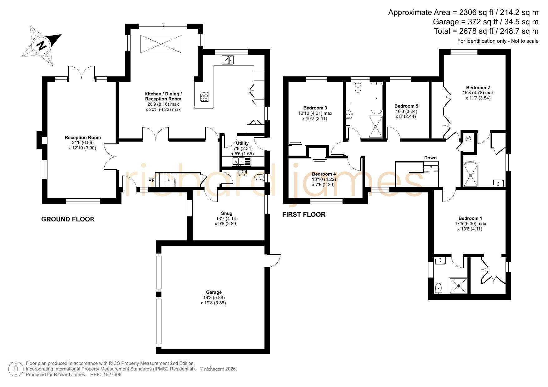 7, Stranks Close, Swindon floorplan