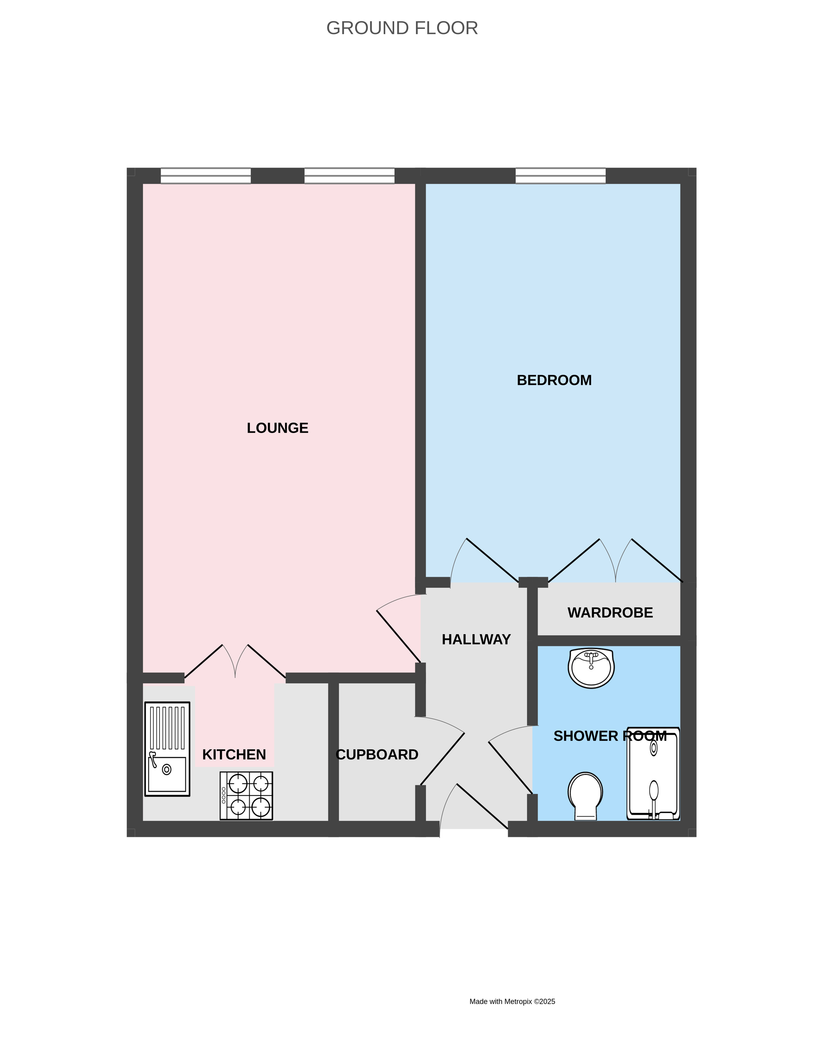 Flat 38a, Drakeford Court,, Wolverhampton Road, Stafford floorplan