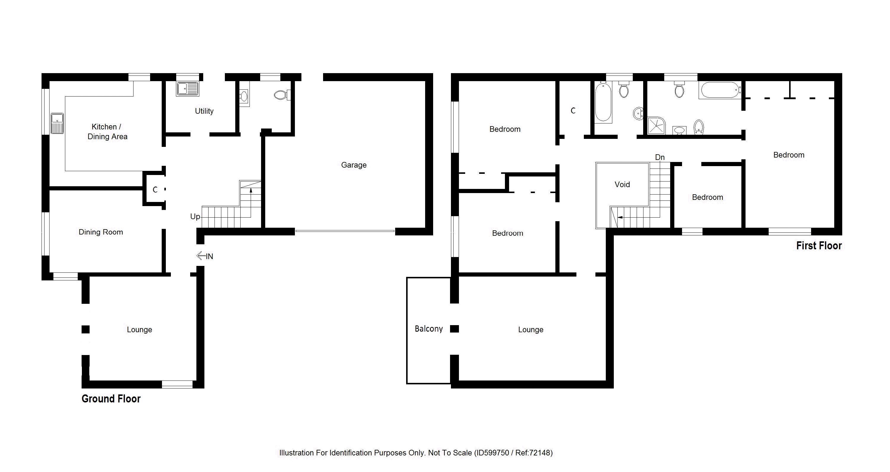 4 bed detached house for sale in Cairn Grove, Crossford, Dunfermline