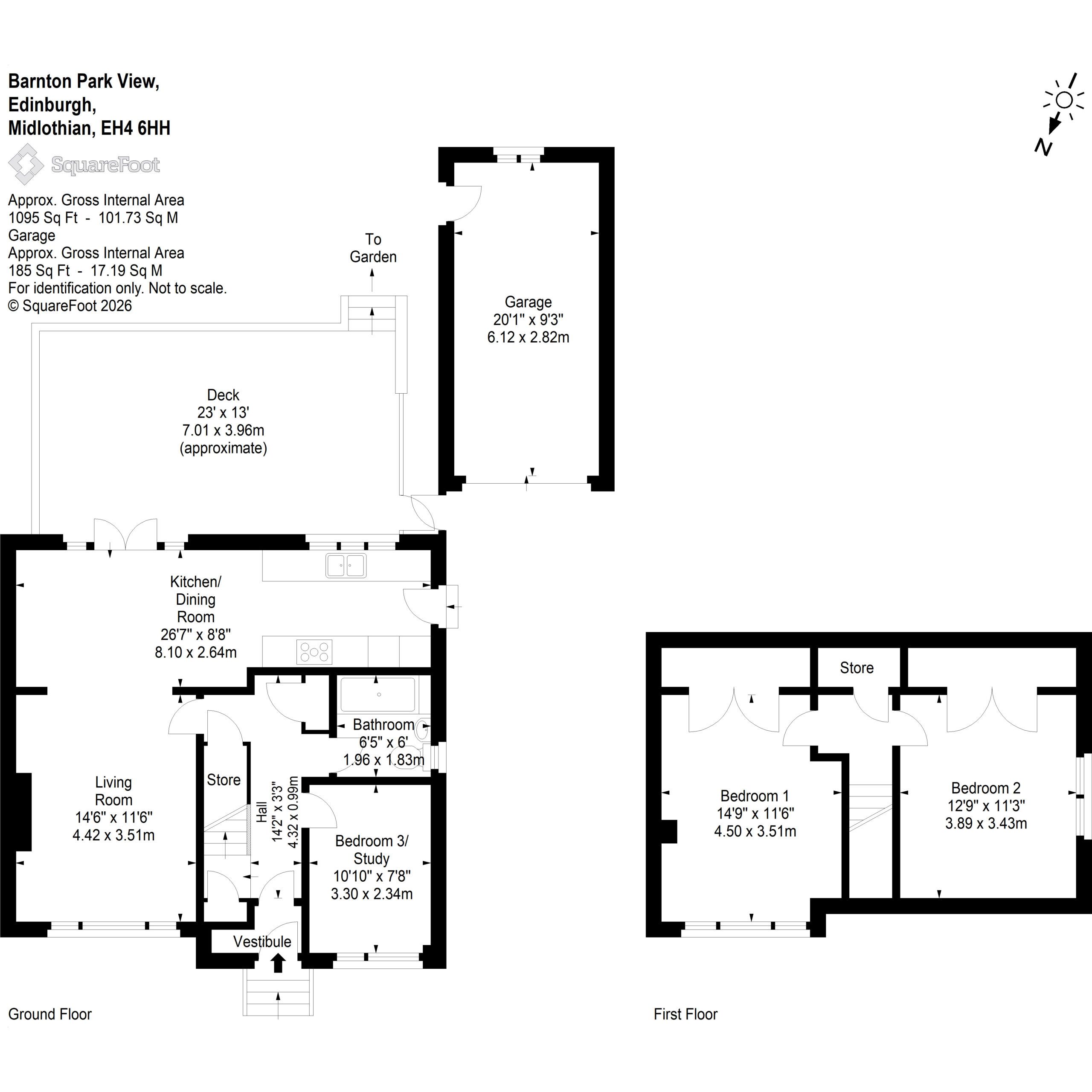 13, Barnton Park View, Edinburgh floorplan