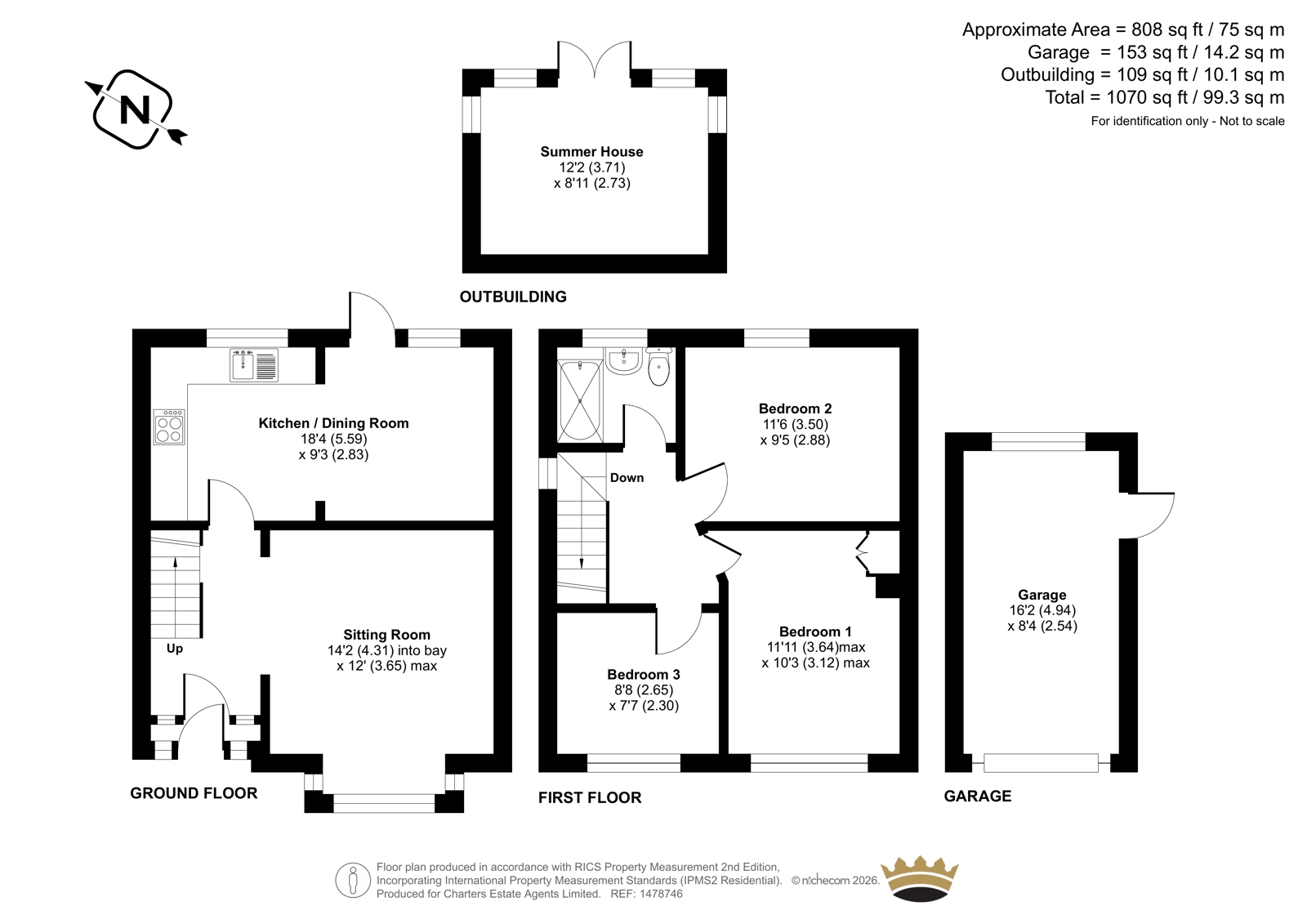 118, Parham Road, Hampshire floorplan