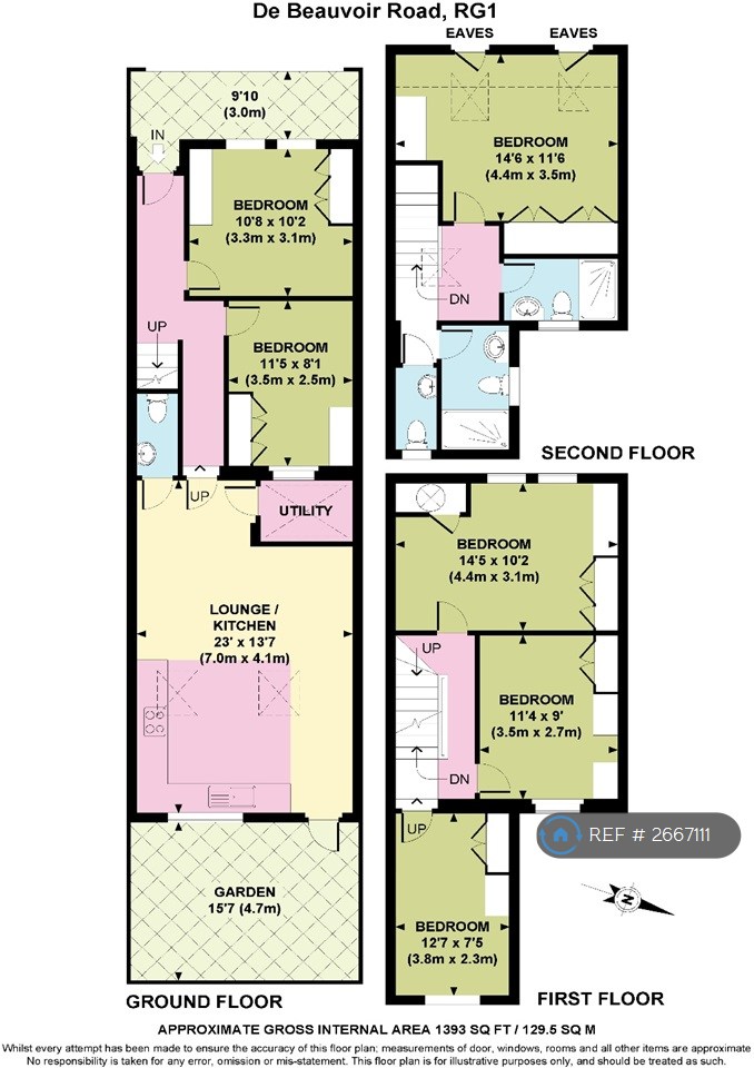 Reading floorplan