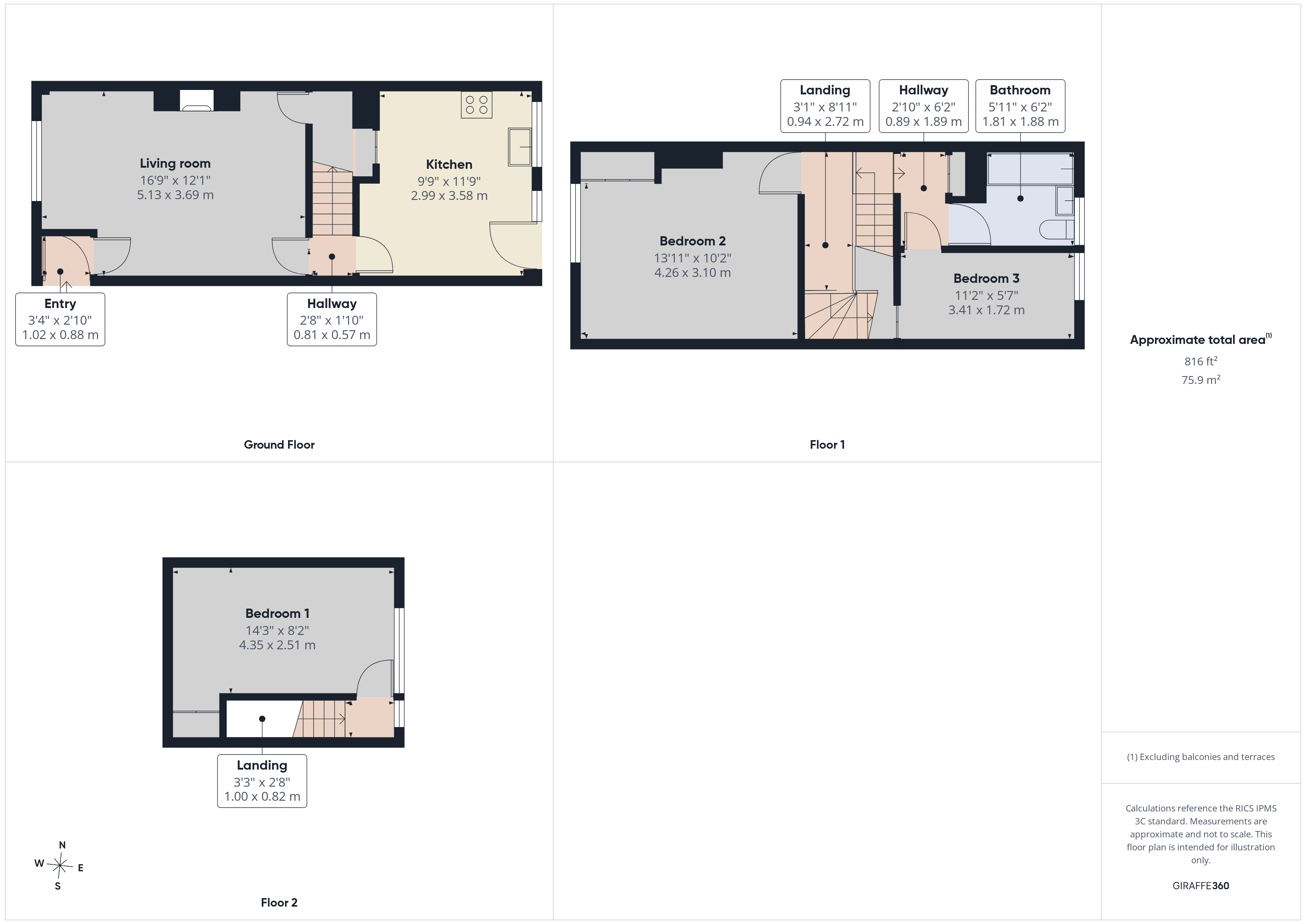 Woolmer Road, Nottingham floorplan