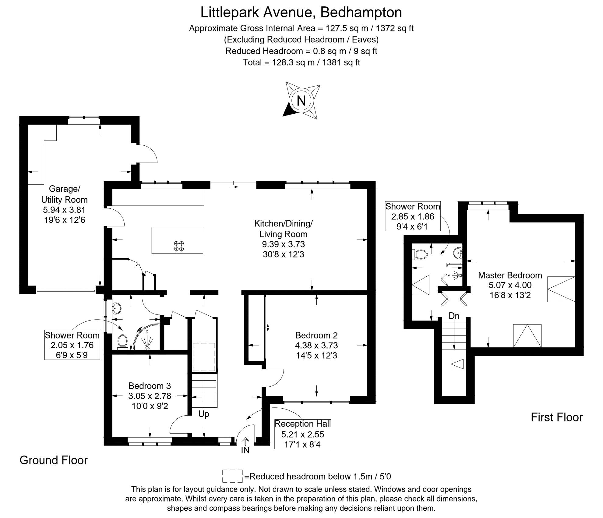 39, Littlepark Avenue, Havant floorplan