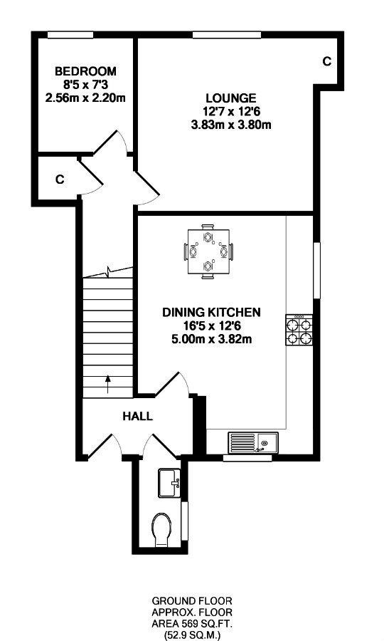 2 Bedrooms Maisonette for sale in Millbank Place, Uphall, Broxburn EH52