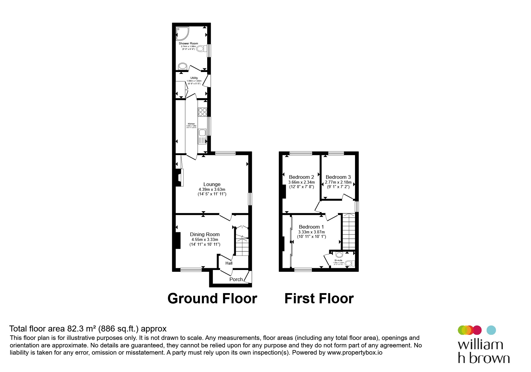 14, White Horse Drive, King's Lynn floorplan