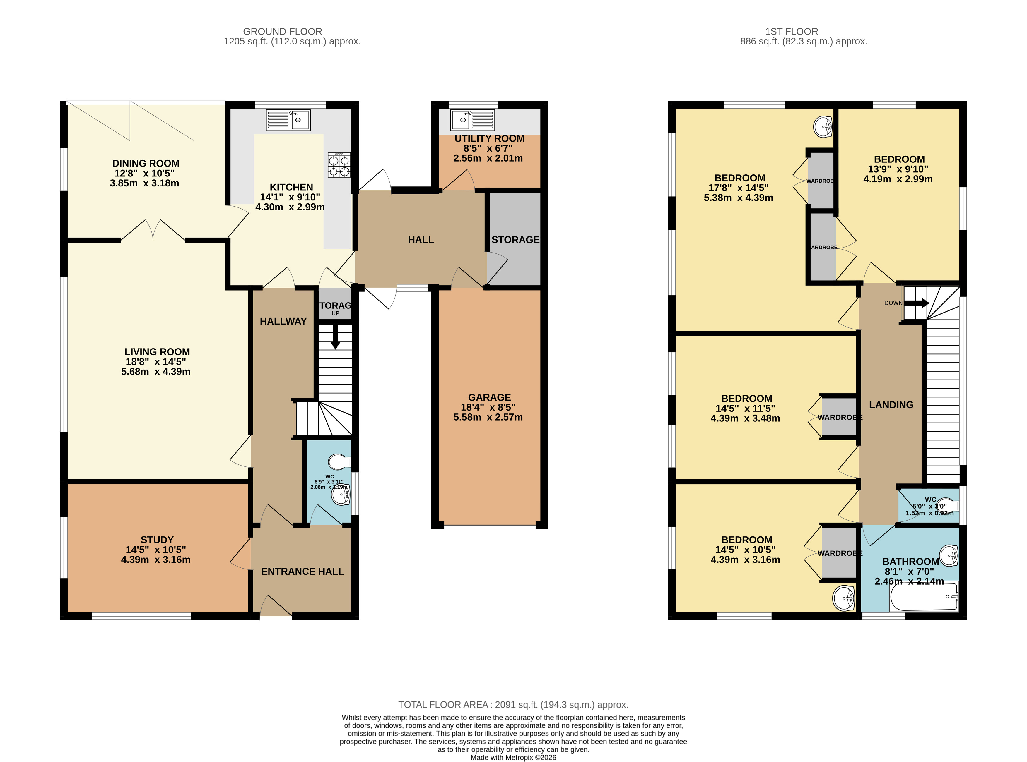 The Rectory, Church Street, Guisborough floorplan