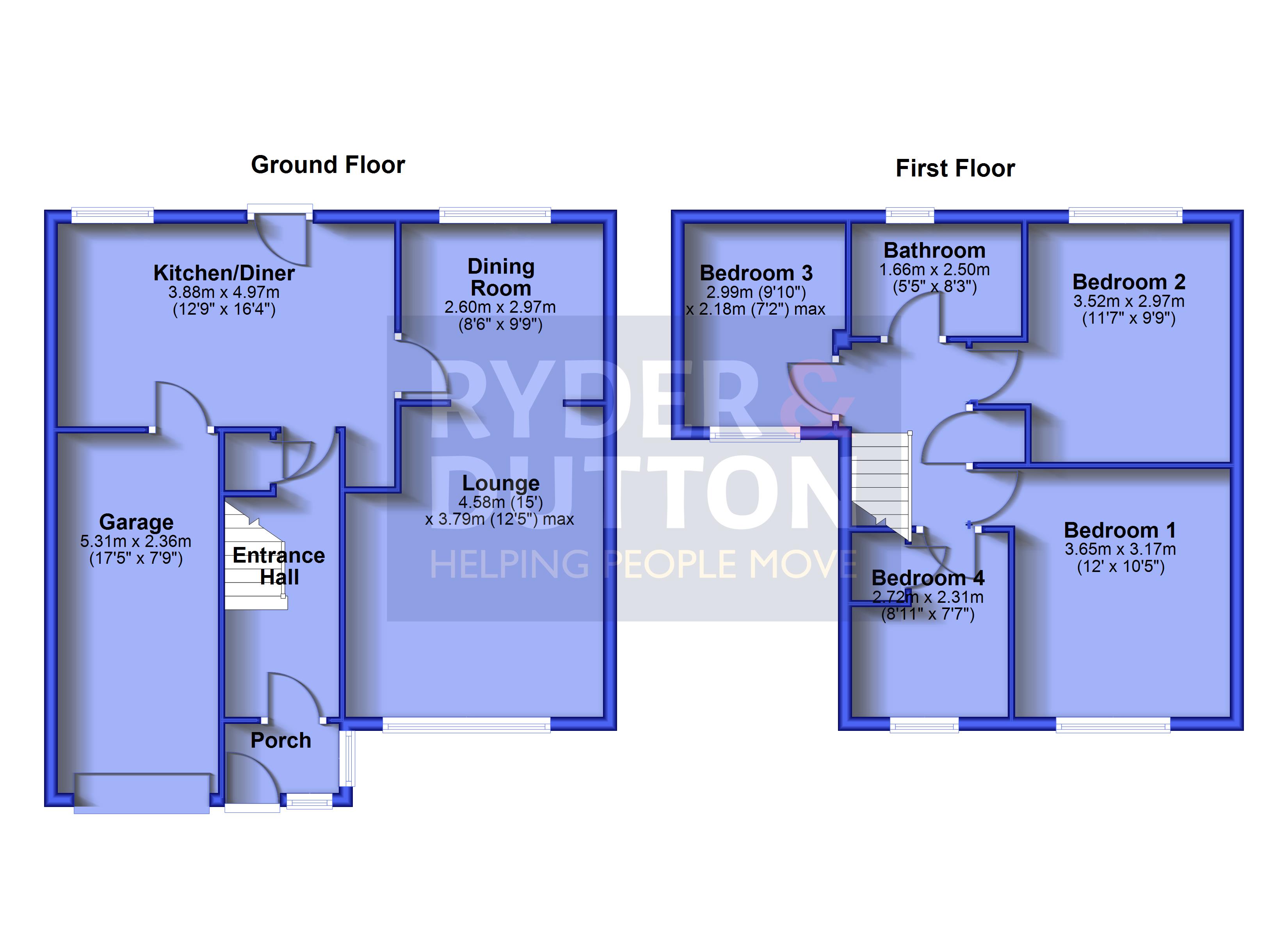 39, Lobden Crescent, Rochdale floorplan