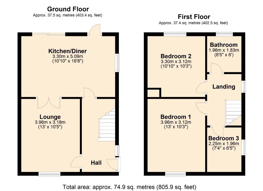 3 Bedrooms Semi-detached house for sale in East Leys Court, Moulton, Northampton NN3