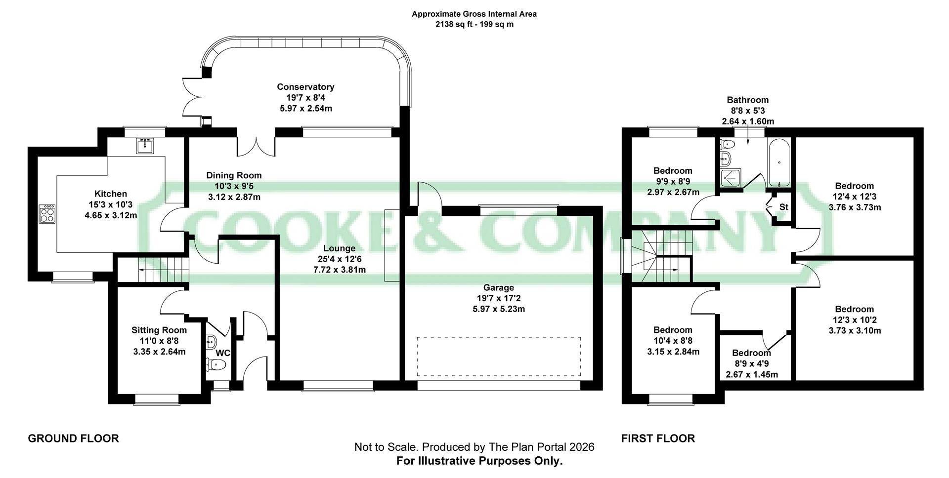 Chestnut House, Chestnut Avenue, Pennington floorplan