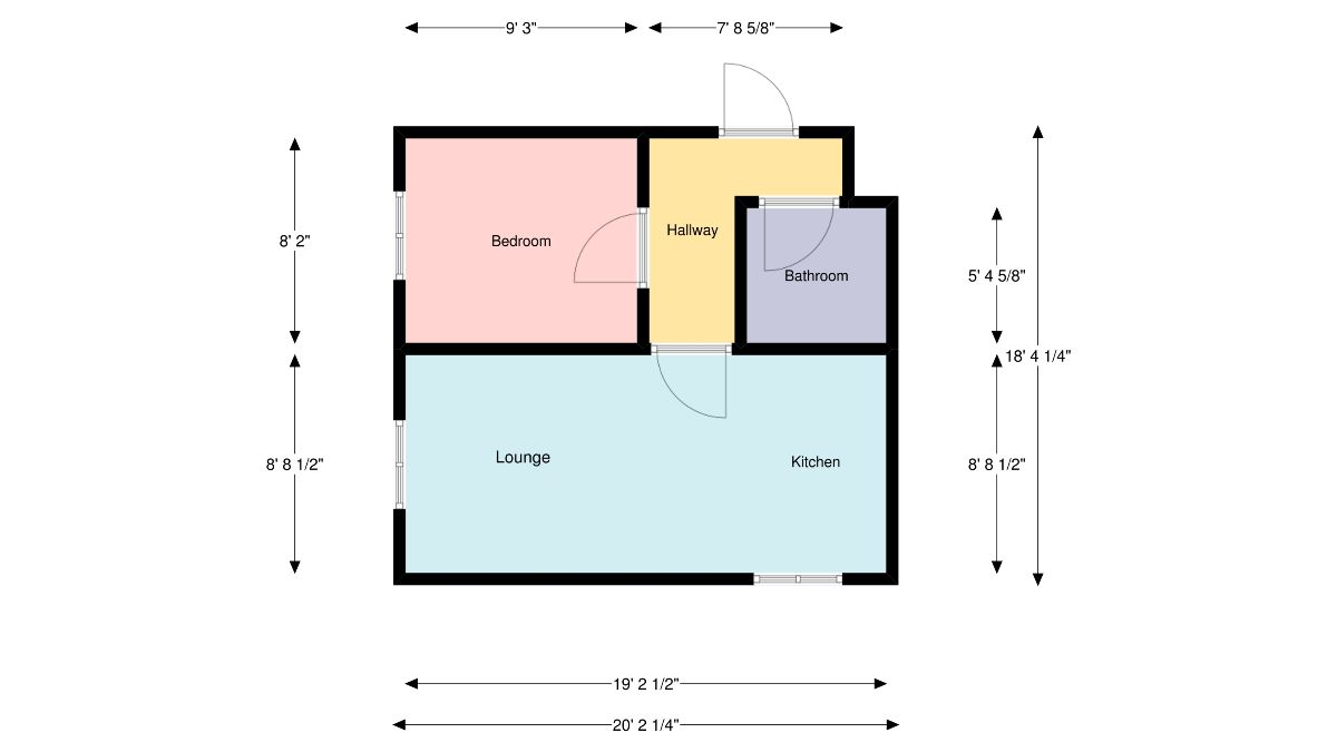 1 Bedrooms Flat to rent in Snowdon Close, Eastbourne BN23