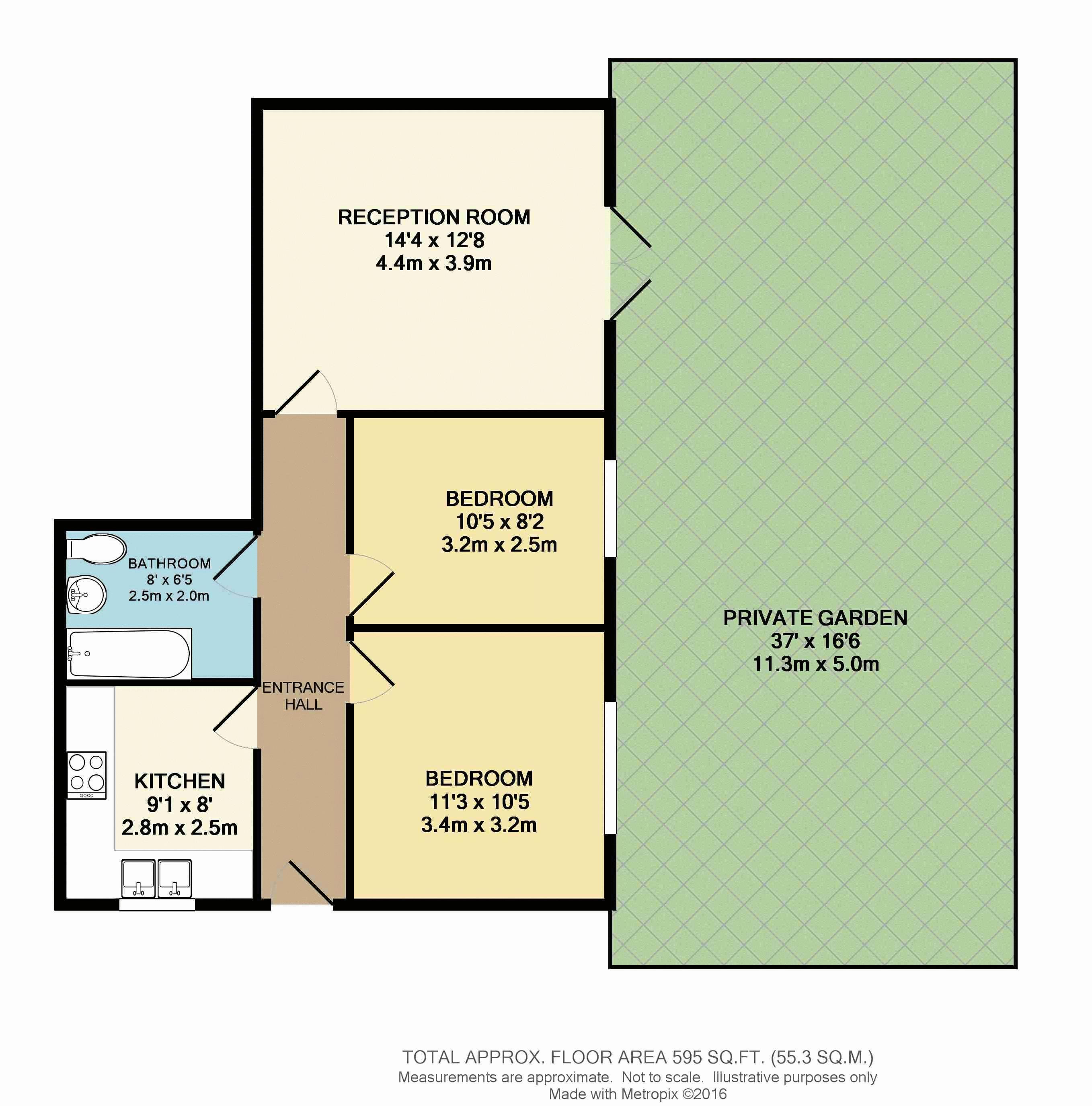 2 Bedrooms Maisonette for sale in Hillside Road, Whyteleafe CR3