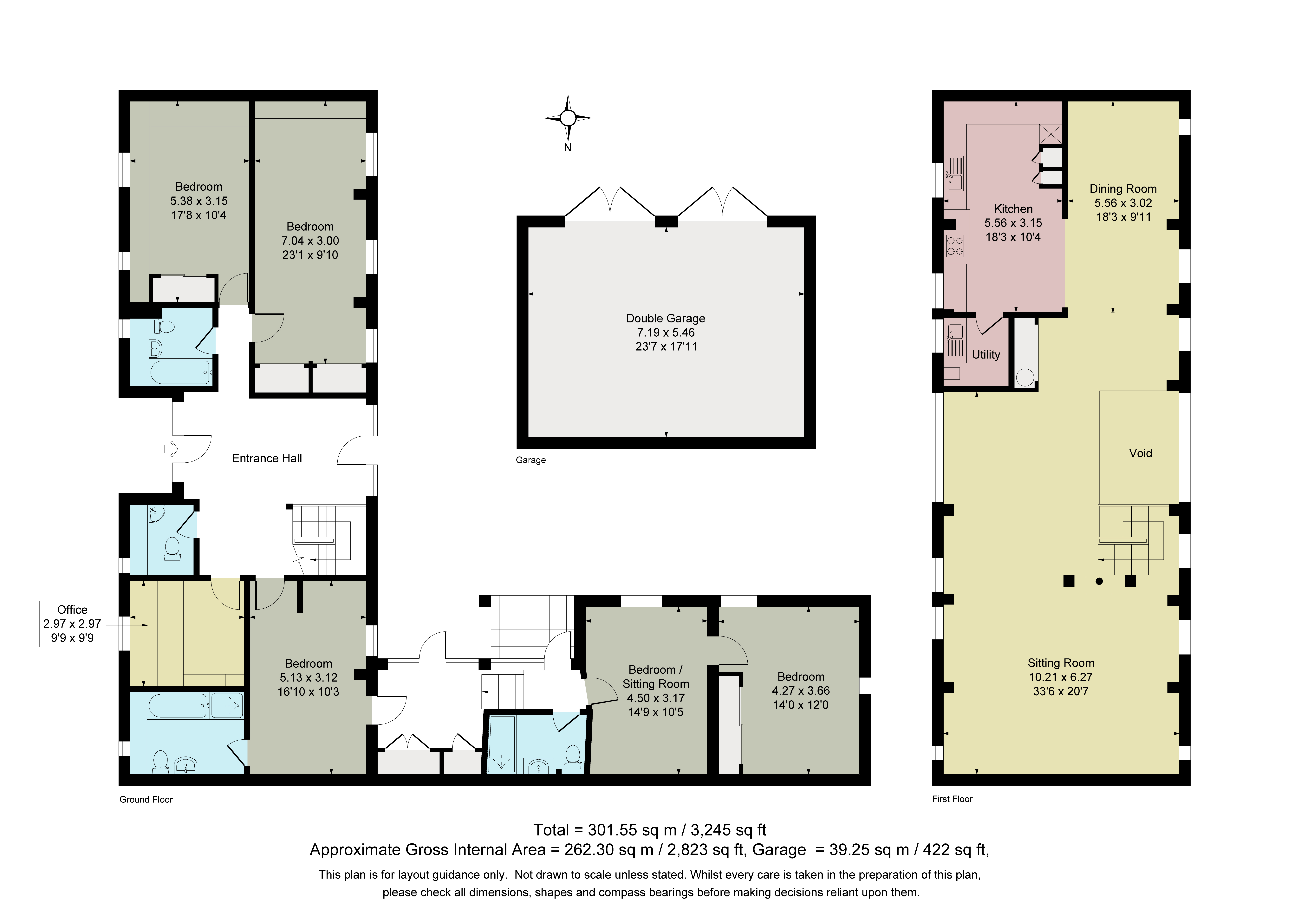 Stopples Barn,, Wepham, West Sussex floorplan