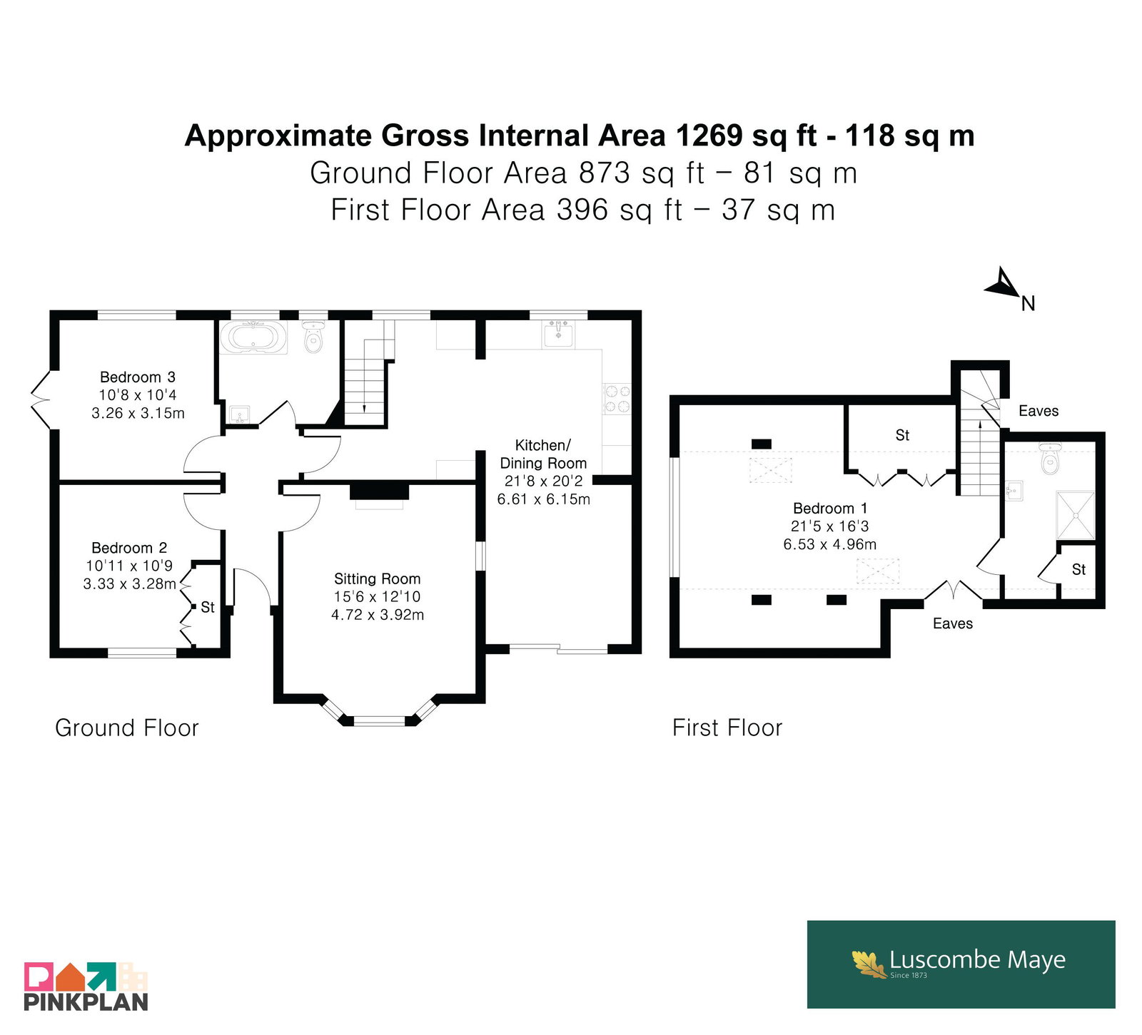 Sunnybank, Totnes floorplan