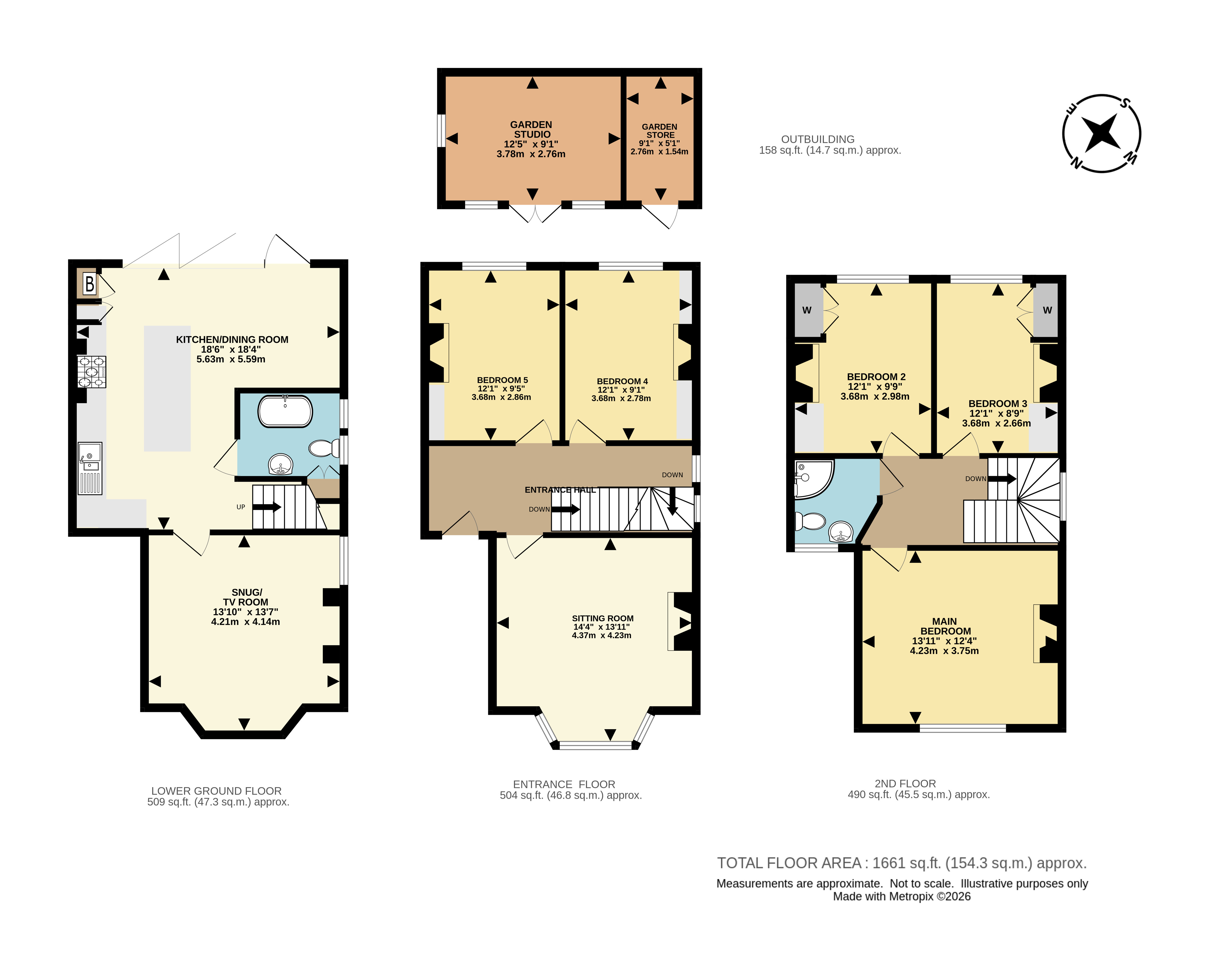 London Road, Westerham, Kent, TN16 floorplan