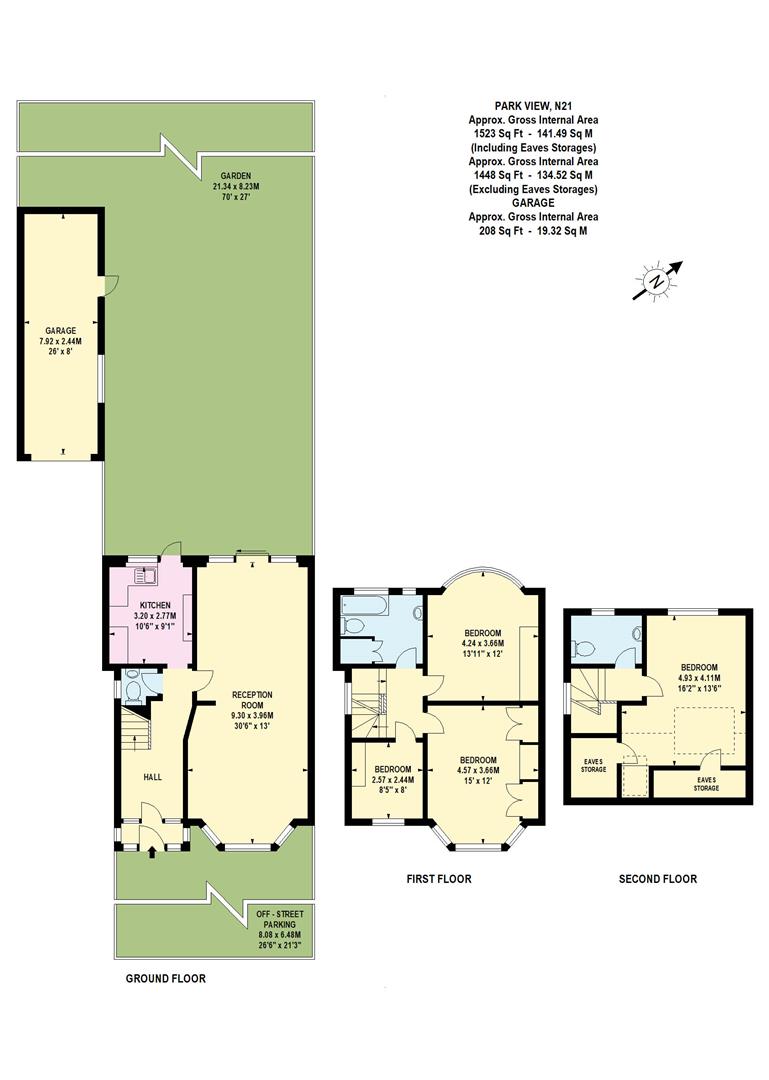 45, Park View, London floorplan