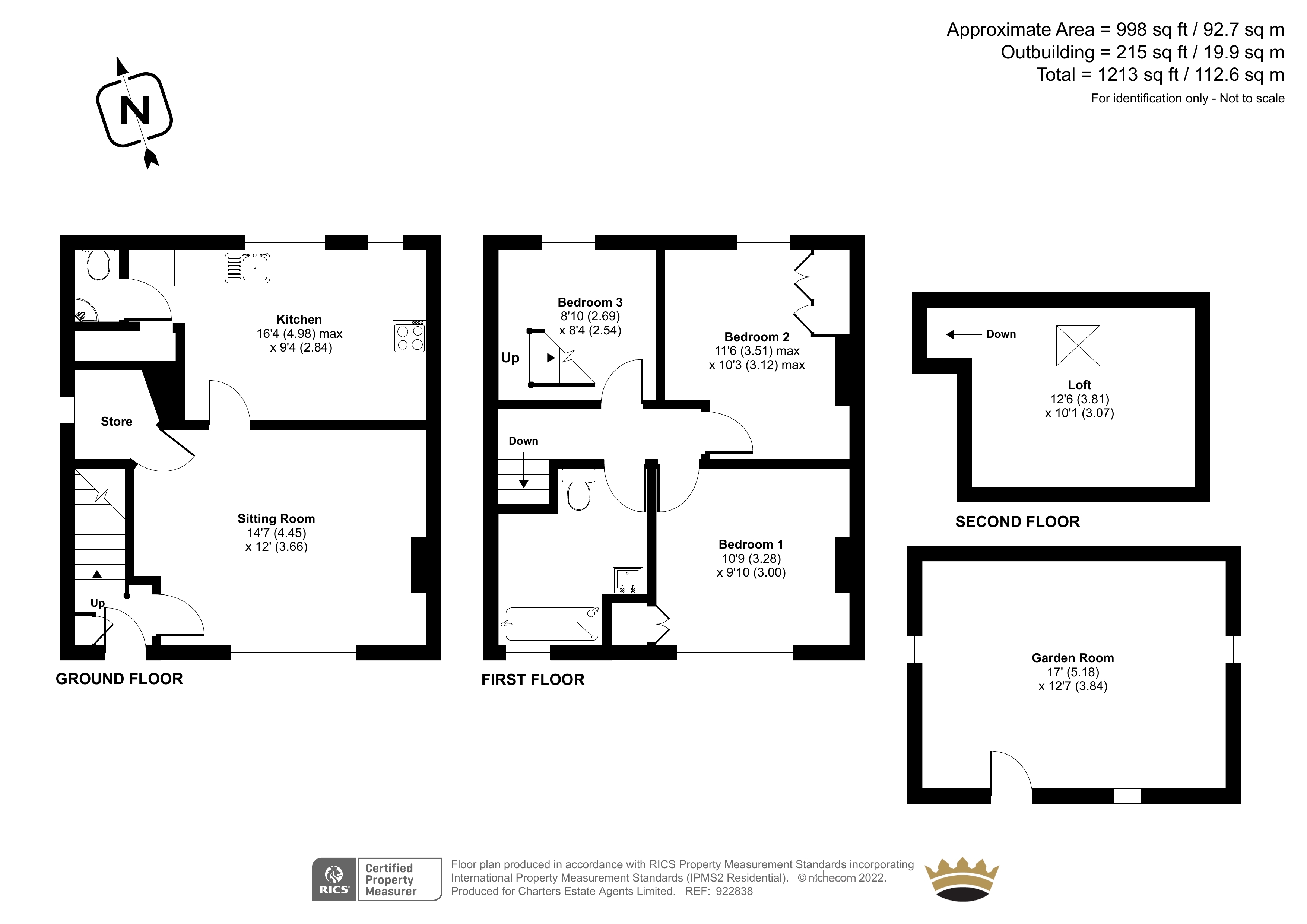 68, Harrison Road, Hampshire floorplan