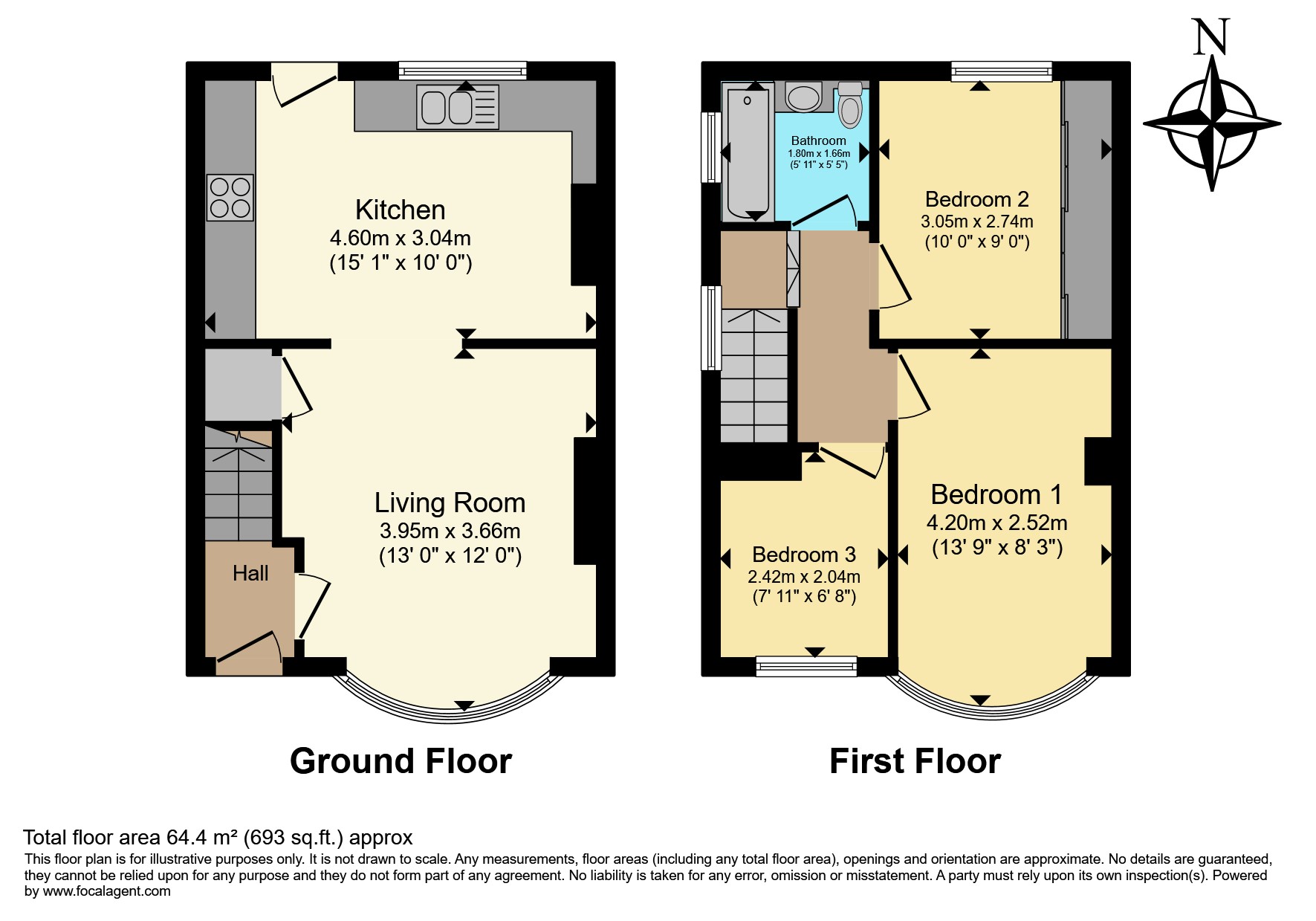 393, Gleadless Road, Sheffield floorplan