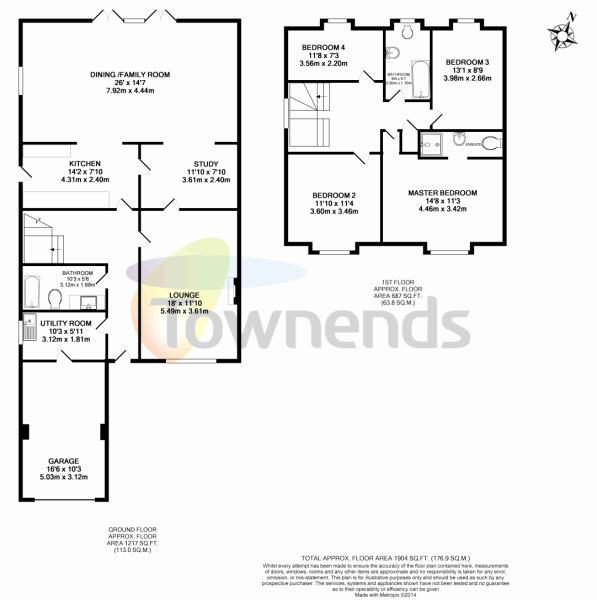 4 Bedrooms Detached house to rent in Kings Road, West End, Surrey GU24