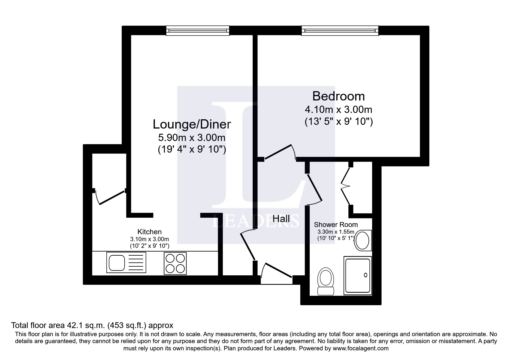 Grange Road, Southbourne, Bournemouth BH6, 1 bedroom flat to rent