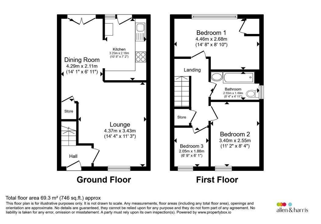 32, Oakleafe Drive, Cardiff floorplan
