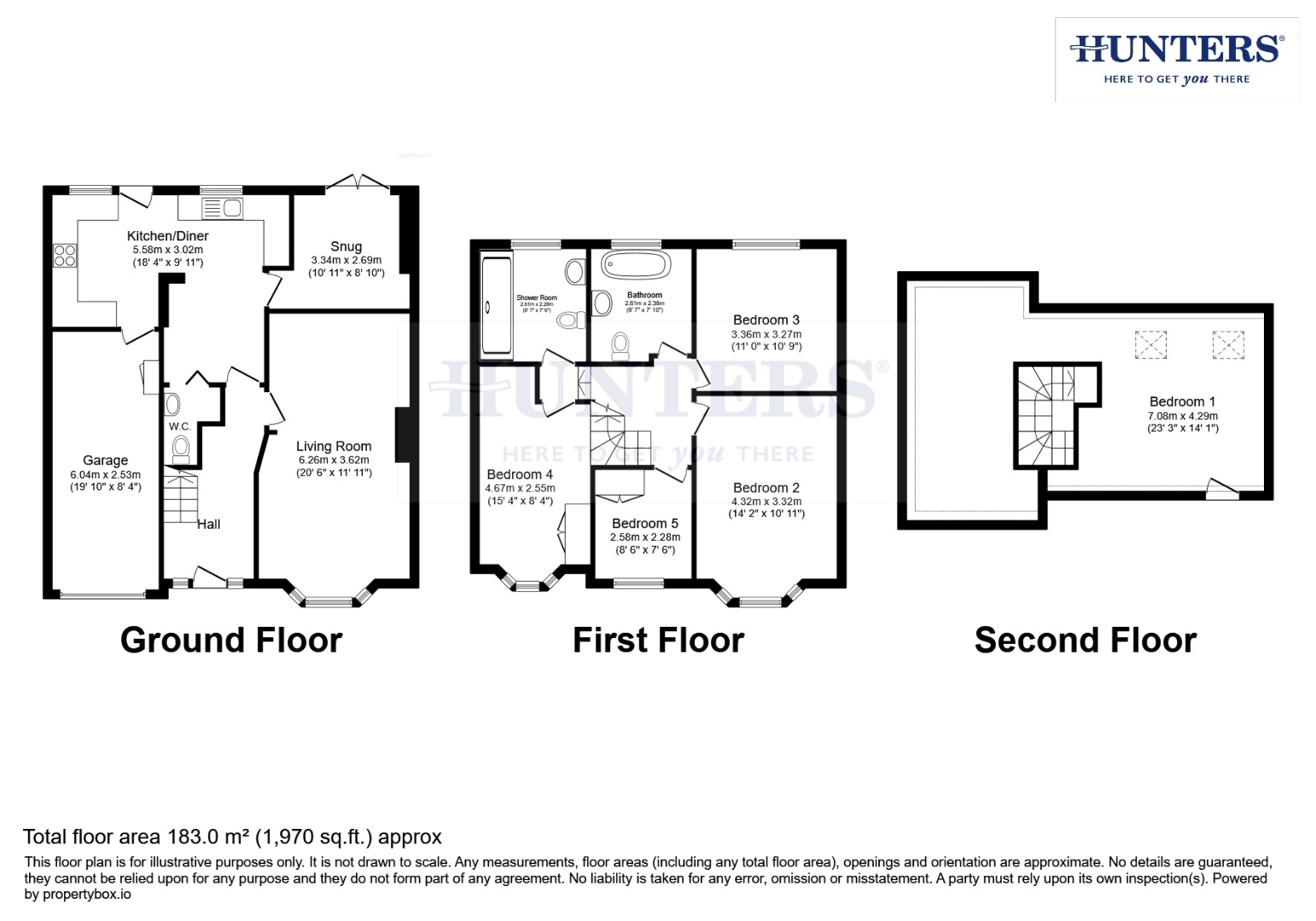 16, Elmfield Avenue, York floorplan