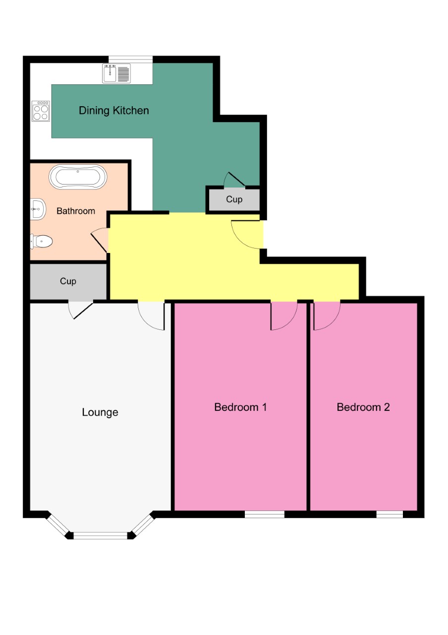 Elder Street, Govan, Glasgow G51, 2 bedroom flat for sale 64040030 PrimeLocation