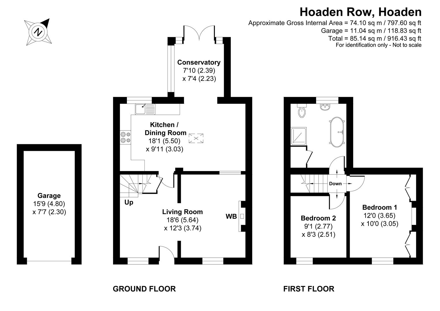 Hoaden, Canterbury floorplan