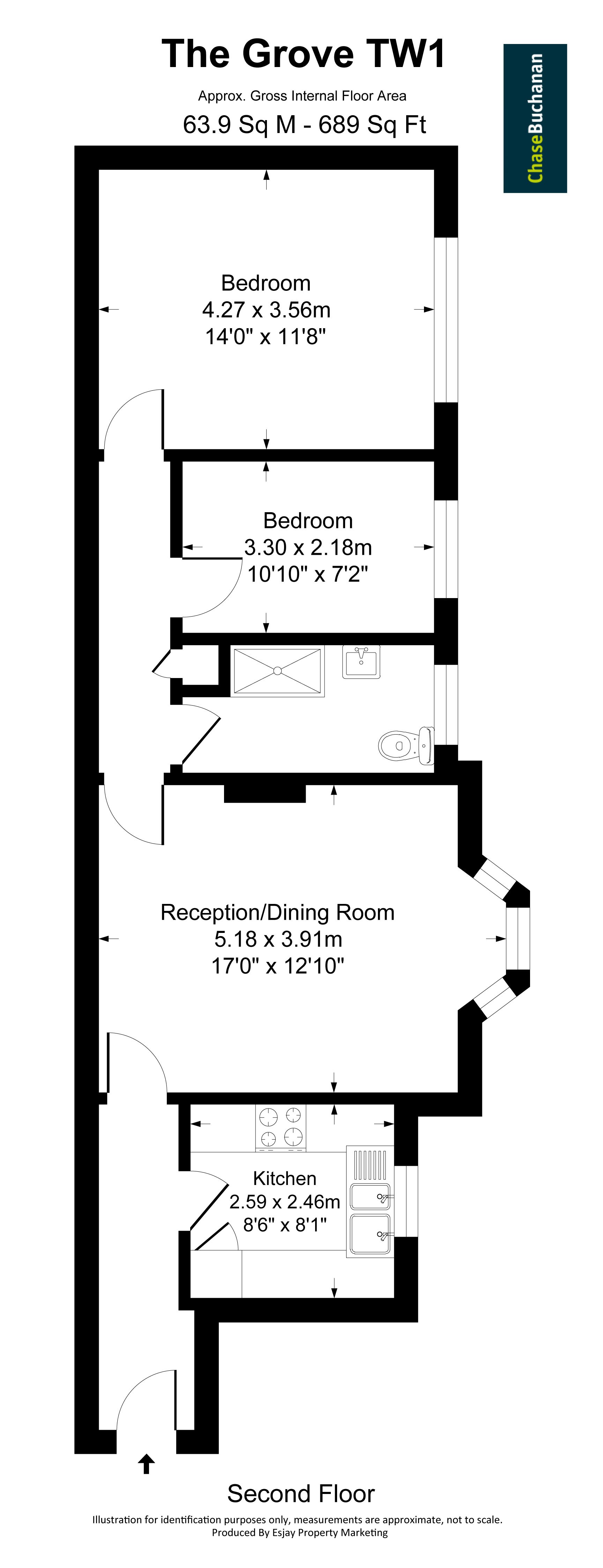 55, The Grove, Twickenham floorplan