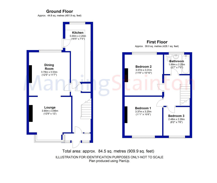 13, Pinder View, West Yorkshire floorplan