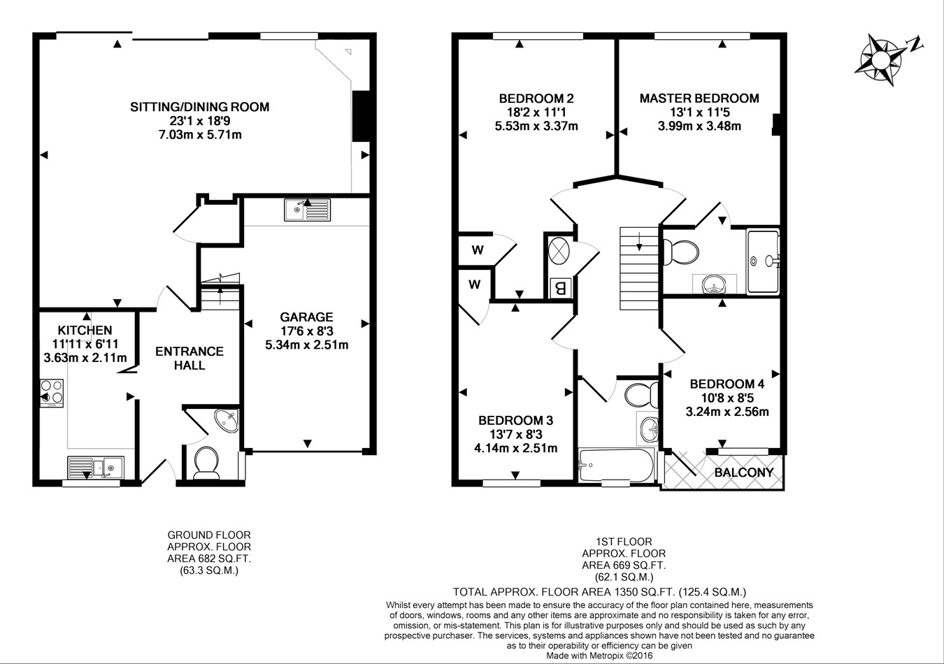 4 Bedrooms Terraced house for sale in Montrouge Crescent, Epsom KT17