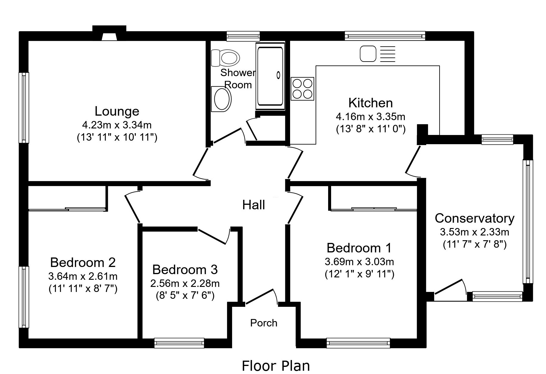 30, Drummond Road, Bourne floorplan