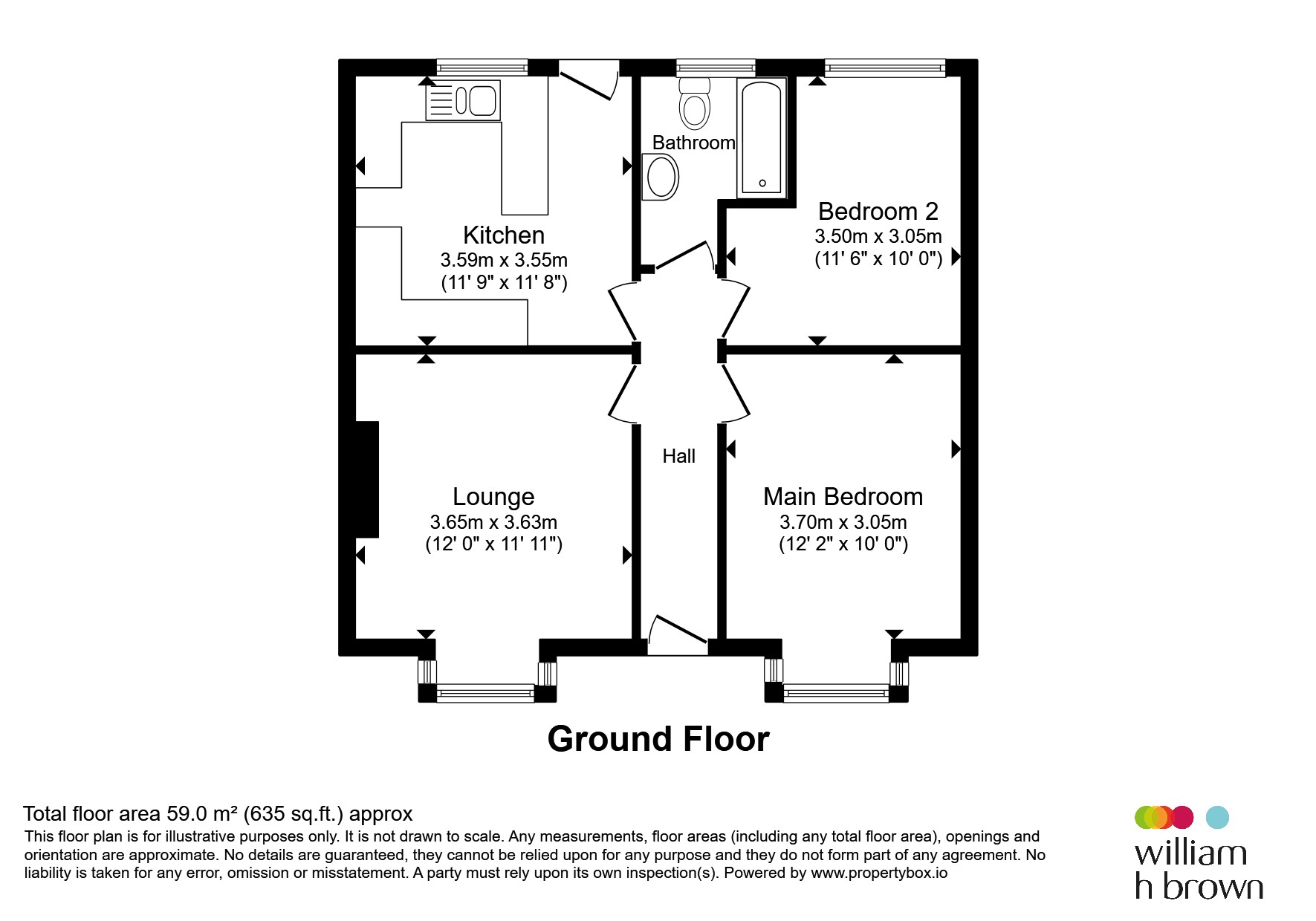 12, Jer Grove, Bradford floorplan