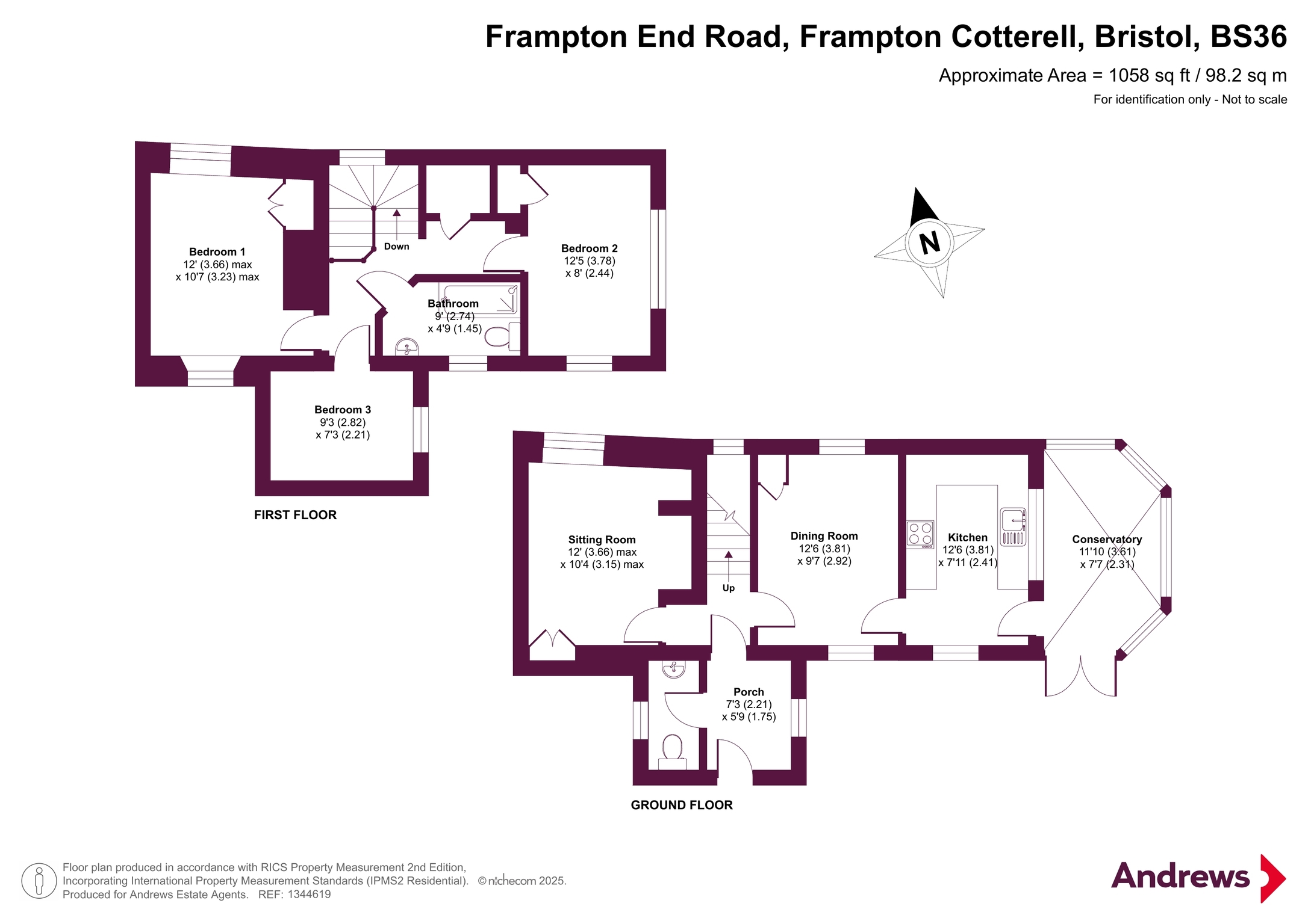 26b, Frampton End Road, Bristol floorplan