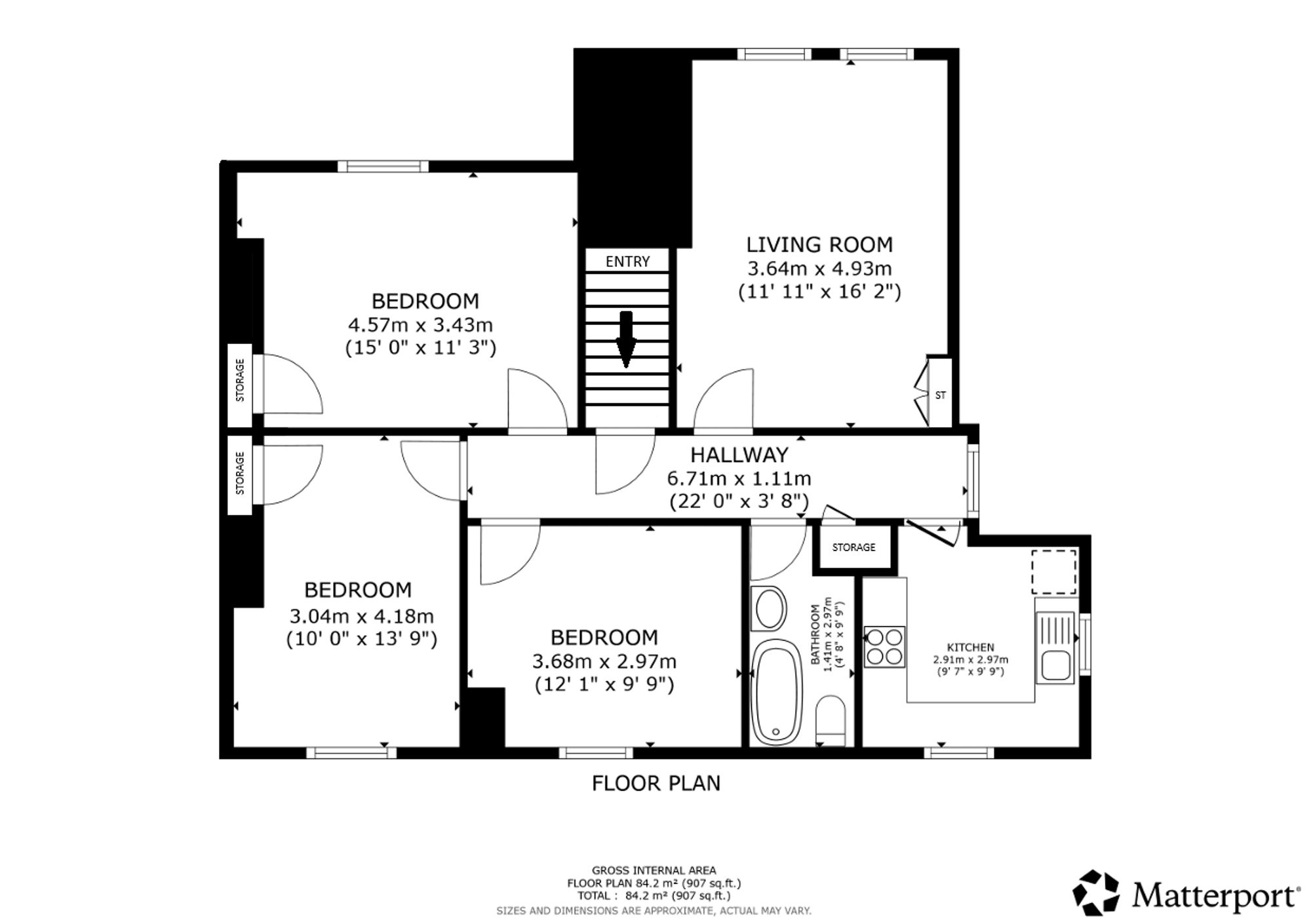 24 Birch Crescent, Glasgow floorplan