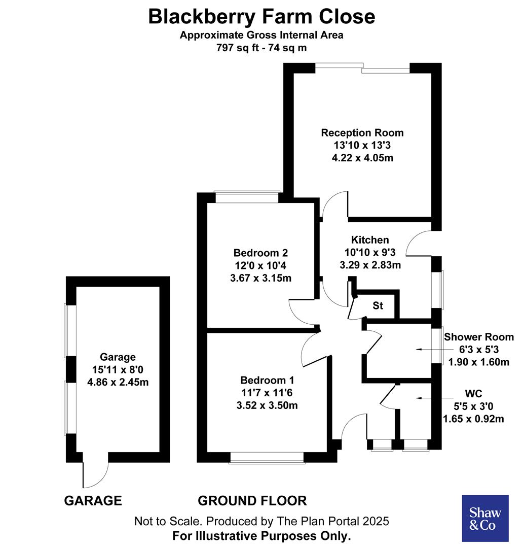 16, Blackberry Farm Close, Hounslow floorplan