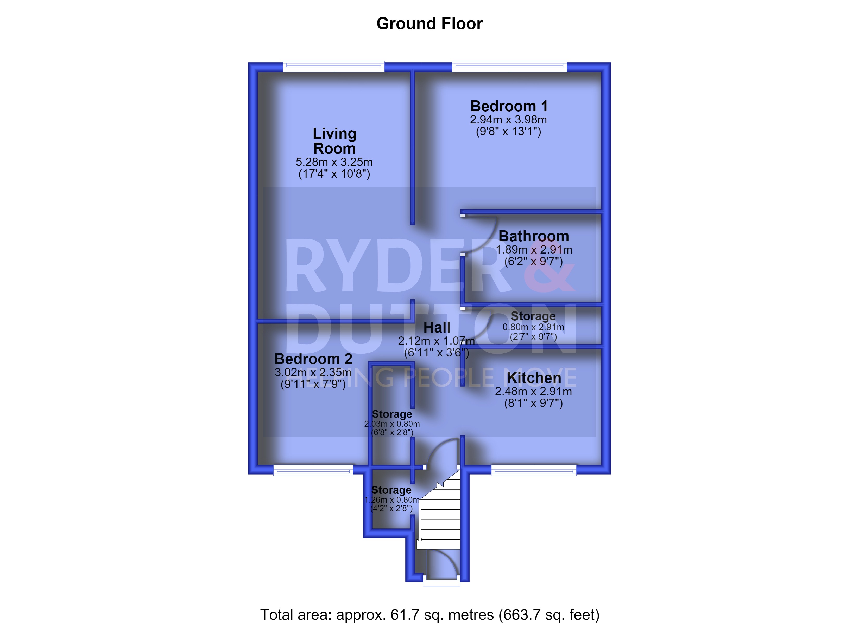 25, Routledge Walk, Greater Manchester floorplan