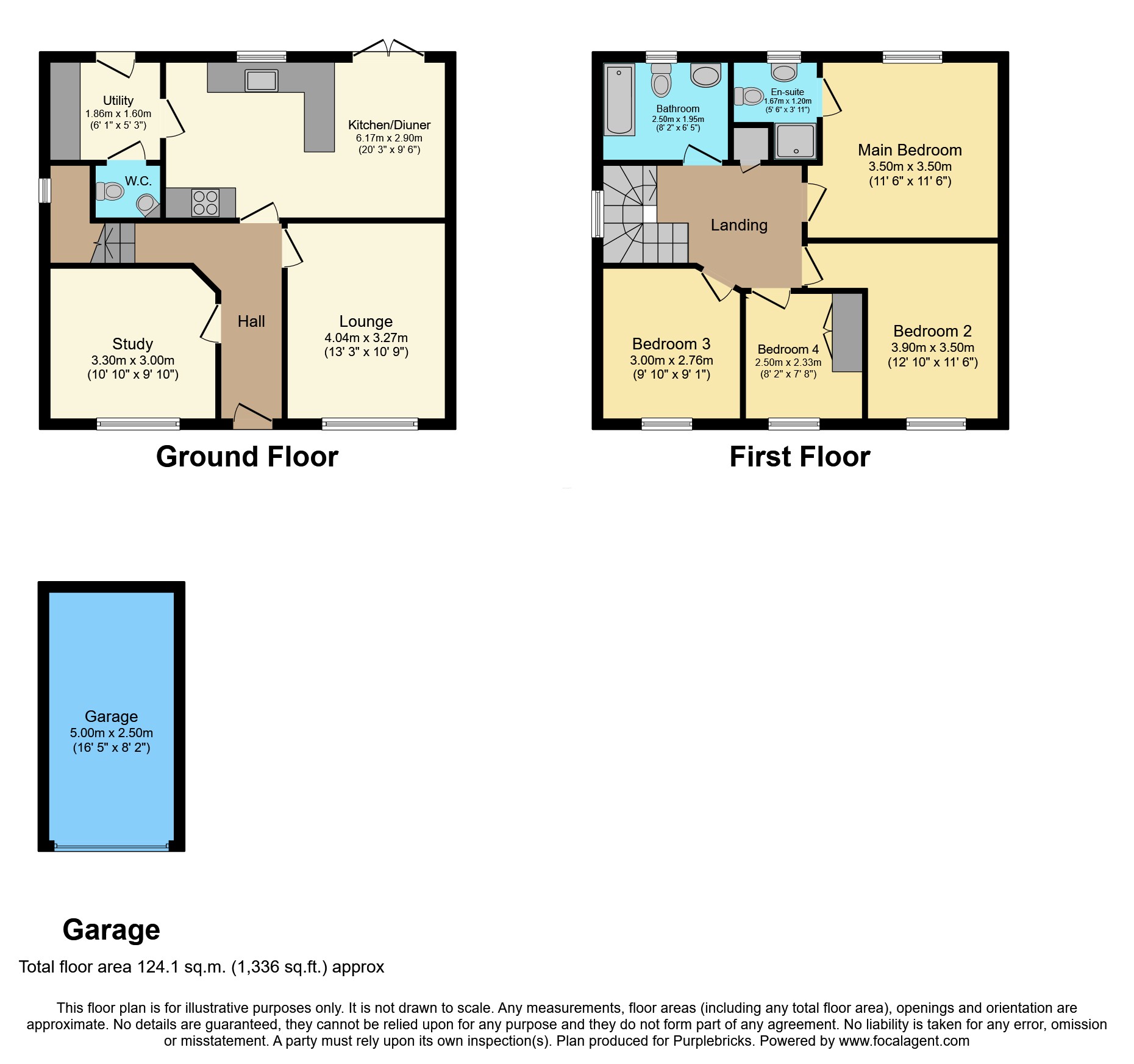 46, Thistle Way, Witham St Hughs, Lincoln floorplan