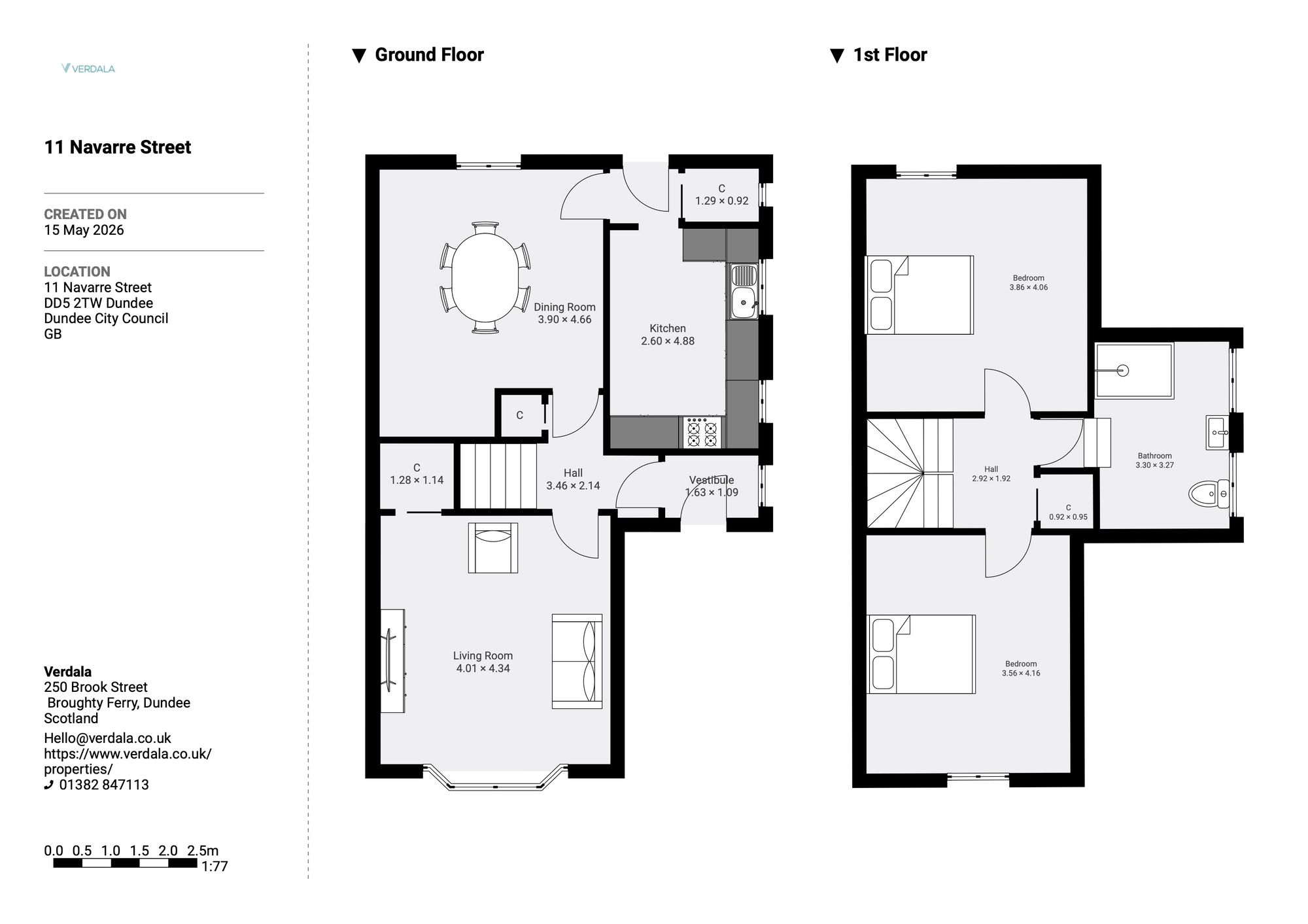 11 Navarre Street, Dundee floorplan