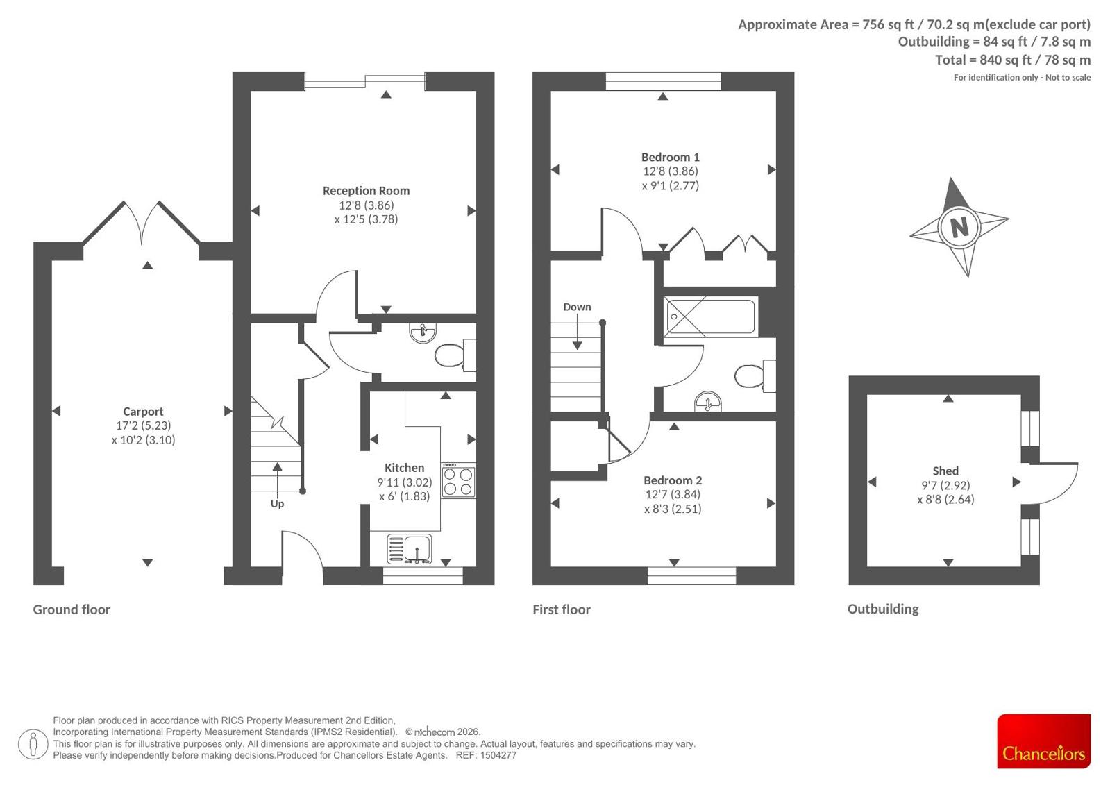 28, Grenadier Gardens, Berkshire floorplan