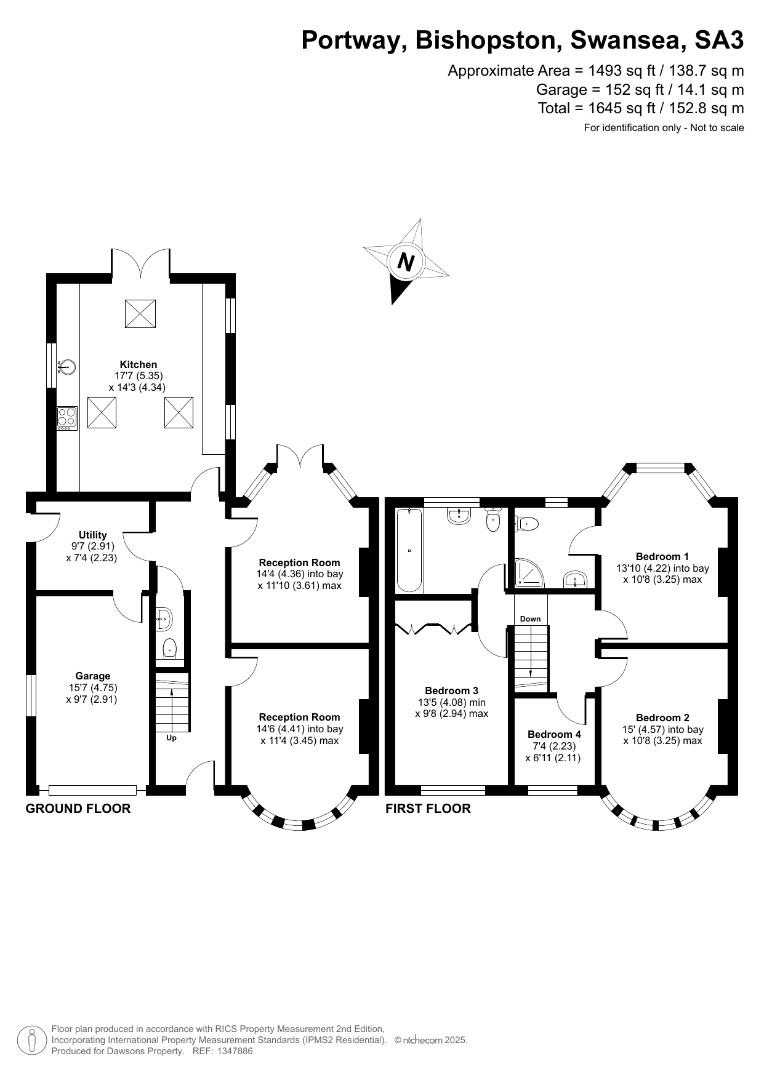 5, Portway, Swansea floorplan