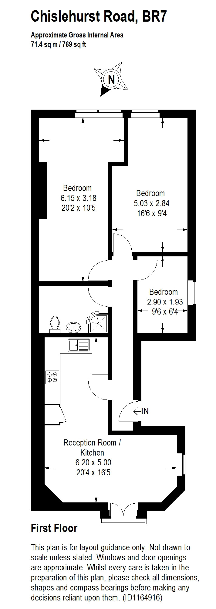 59a, Chislehurst Road, Chislehurst floorplan