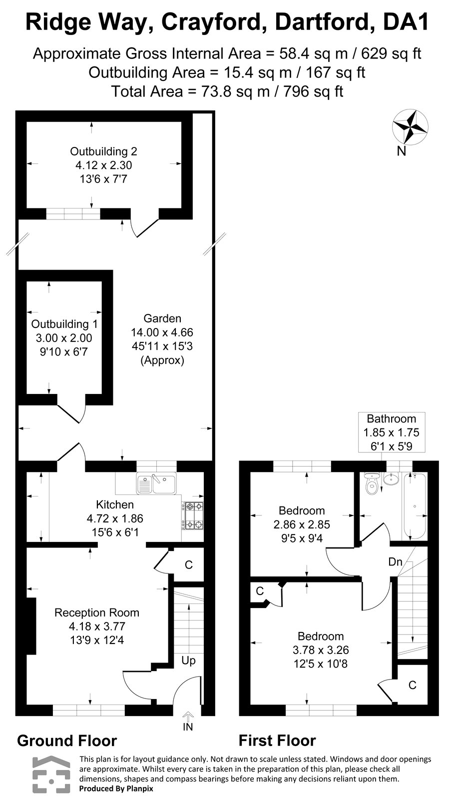 3, Ridge Way, Dartford floorplan