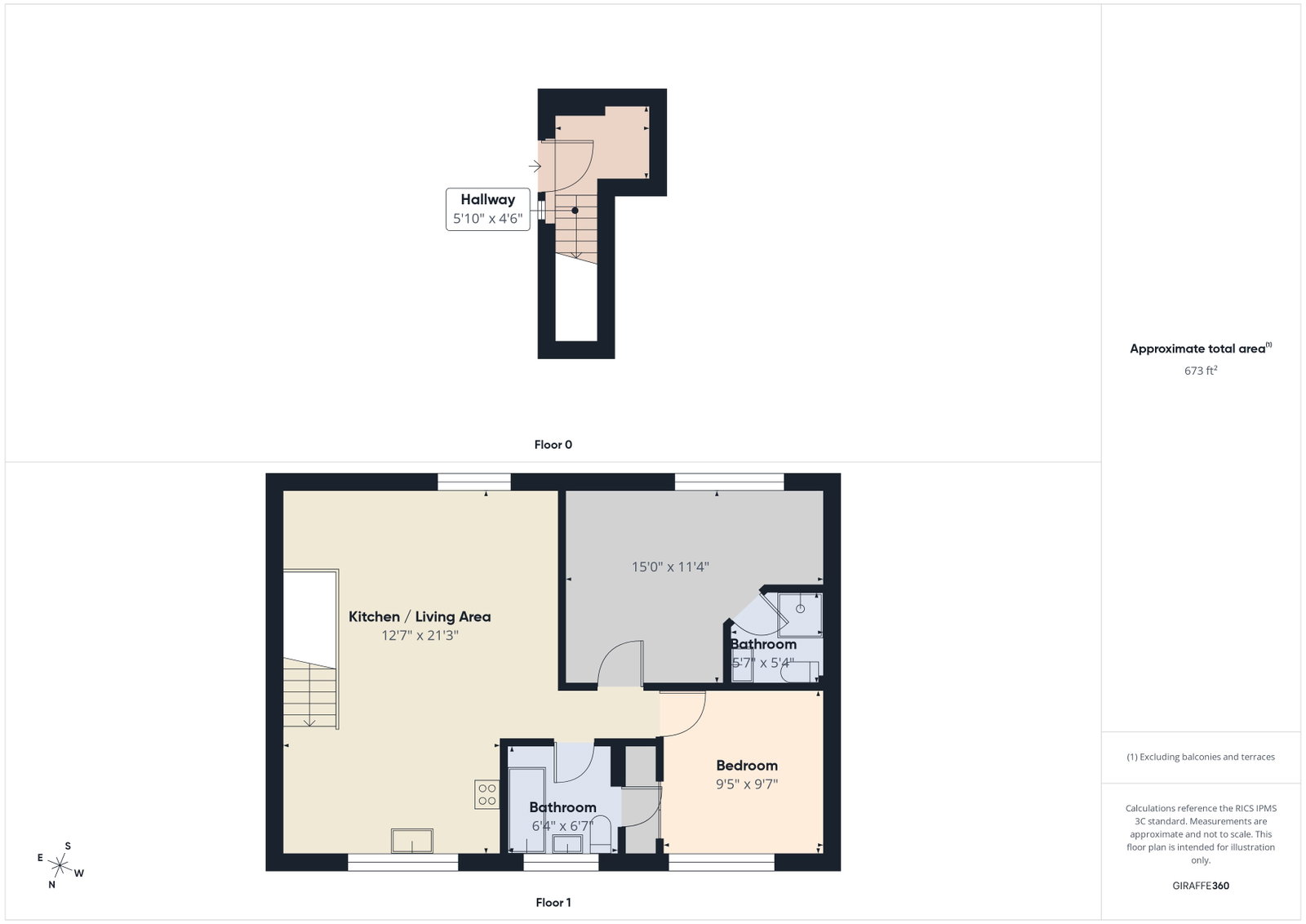 16, Leat Close, Sawbridgeworth floorplan